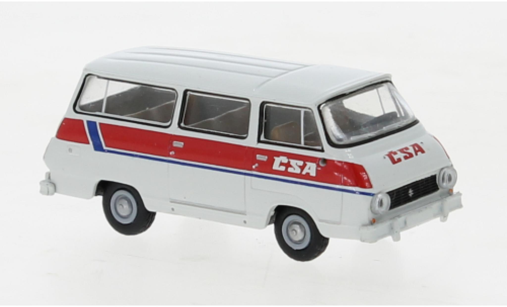 Skoda 1203 1/87 Brekina bus CSA 1969 diecast model cars