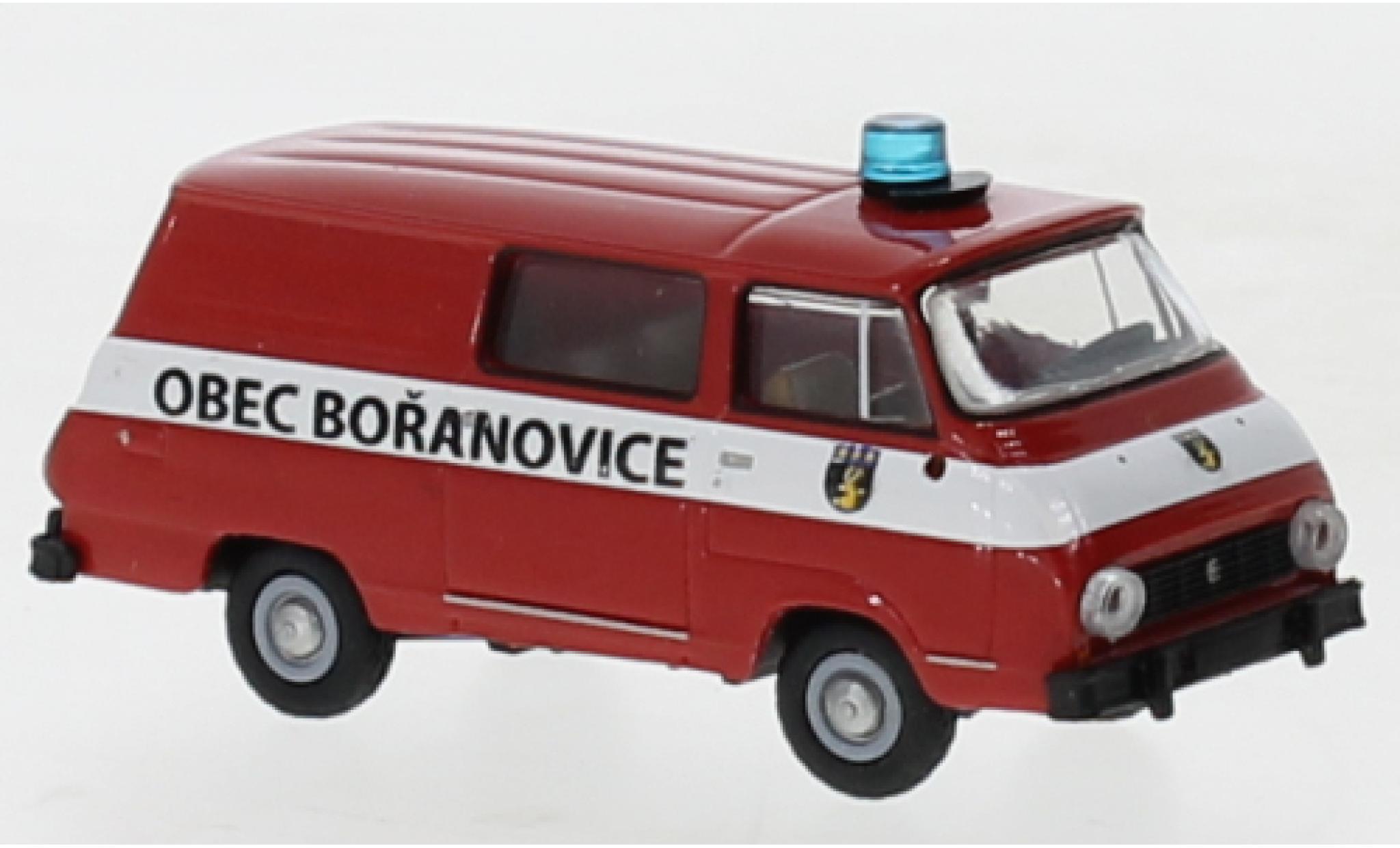 Skoda 1203 1/87 Brekina demi bus Obec Boranovice 1969 diecast model cars