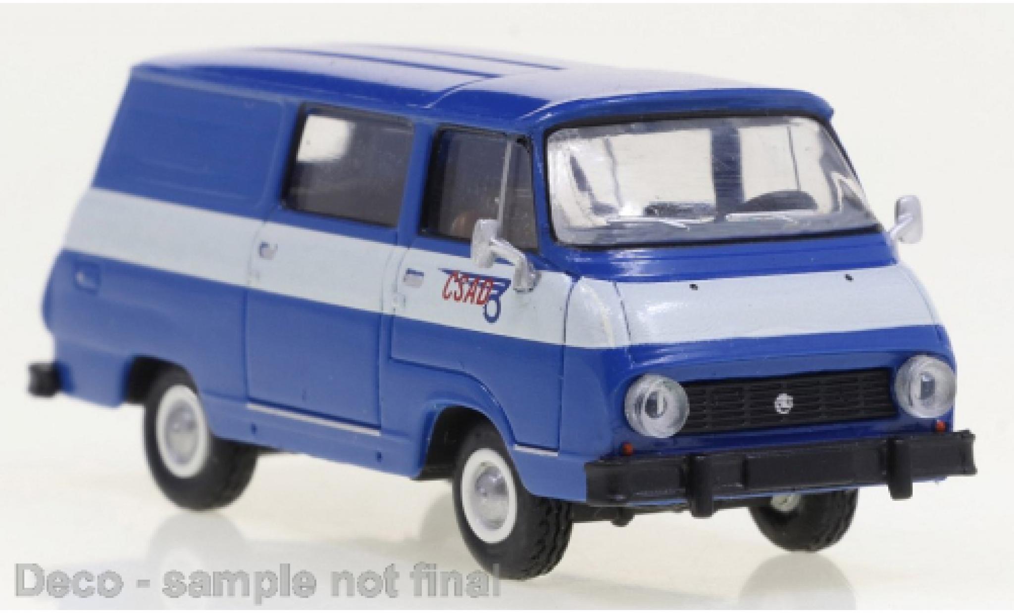 Skoda 1203 1/87 Brekina Halbbus CSAD 1969 diecast model cars