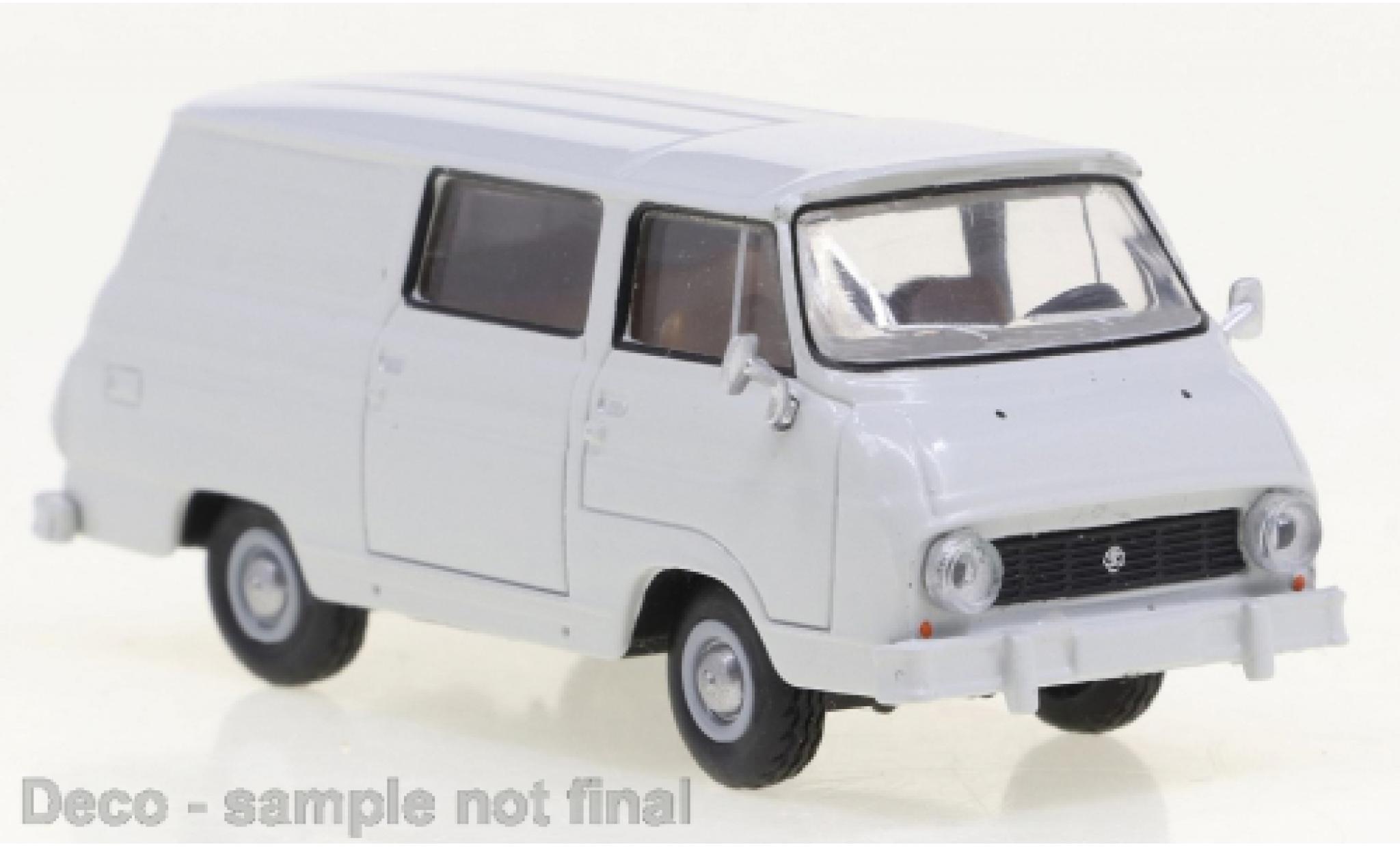 Skoda 1203 1/87 Brekina Halbbus grey 1969 diecast model cars