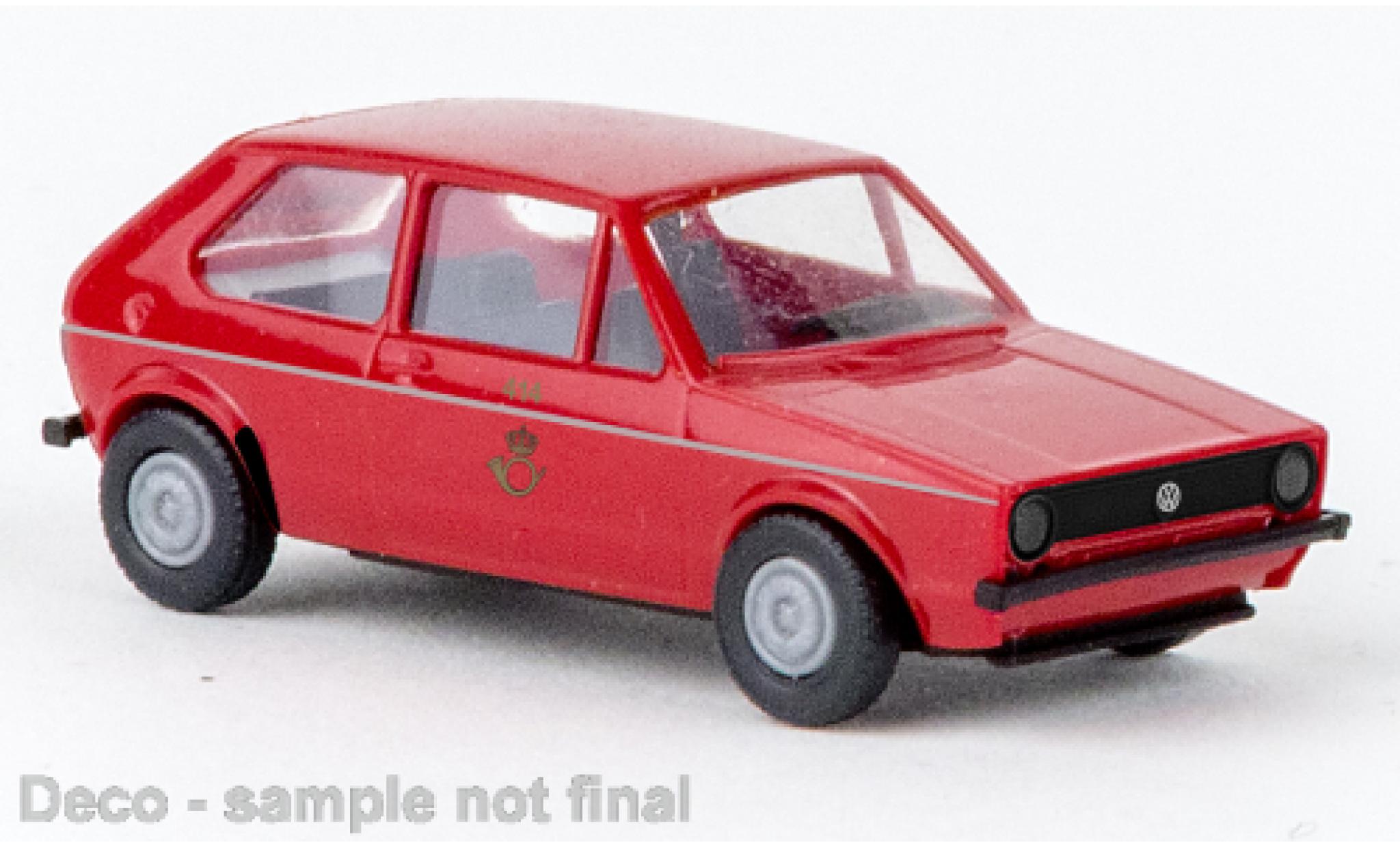Volkswagen Golf 1/87 Brekina I Post Norwegen 1974 diecast model cars