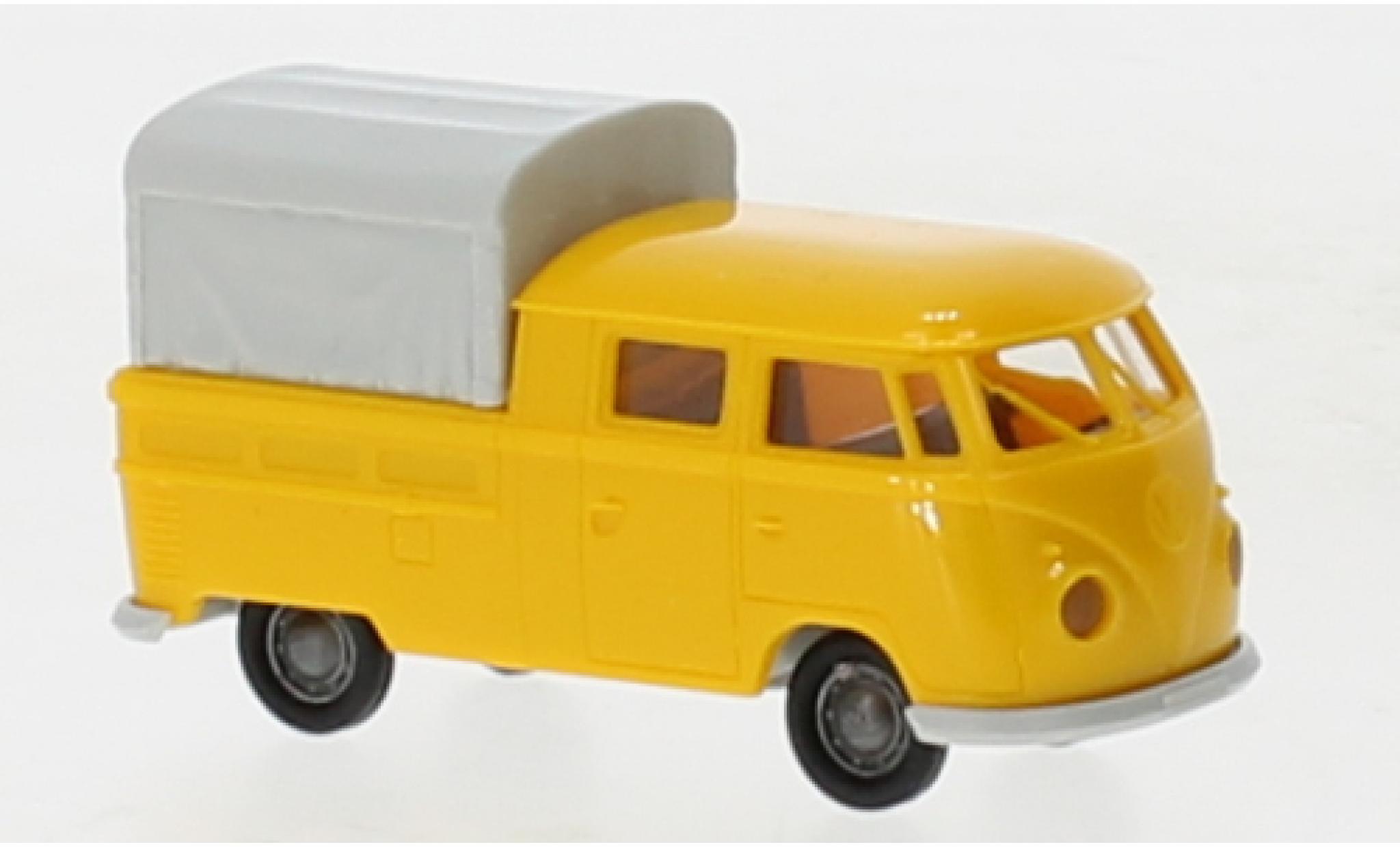 Volkswagen T1 1/87 Brekina b Doka yellow 1960 diecast model cars