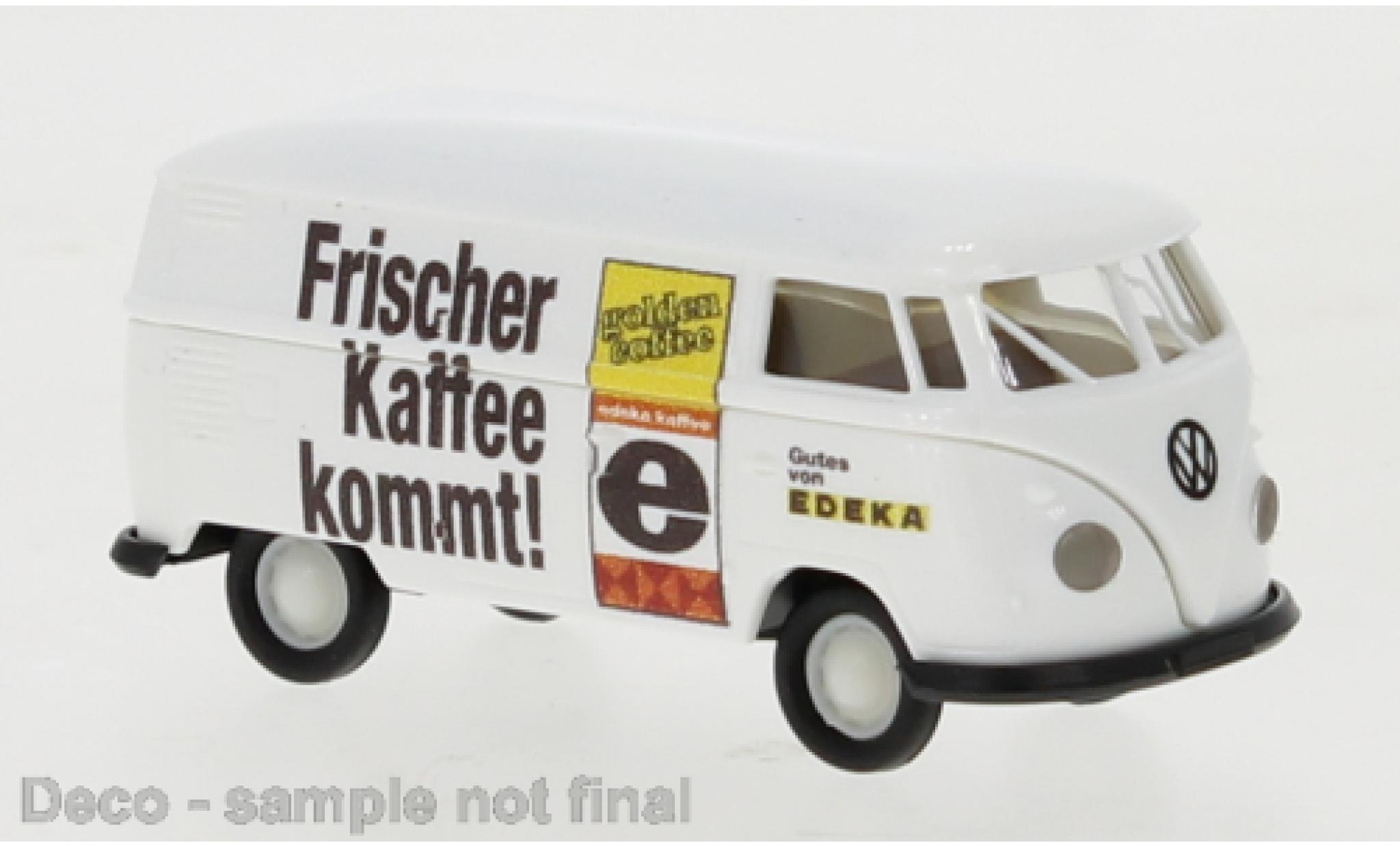 Volkswagen T1 1/87 Brekina b fourgon Edeka caf&eacute; 1960 diecast model cars