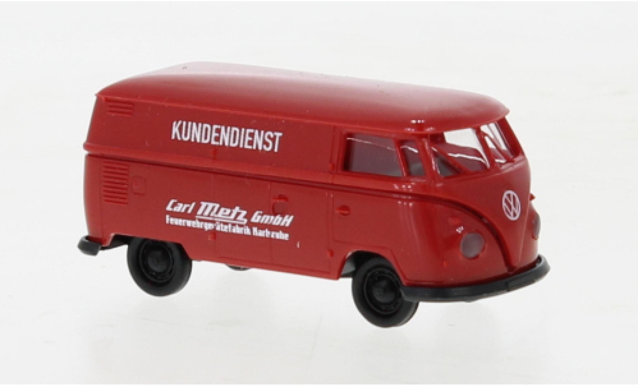 Volkswagen T1 1/87 Brekina b fourgon Metz Fire brigadeger&auml;tefabrik 1960 diecast model cars