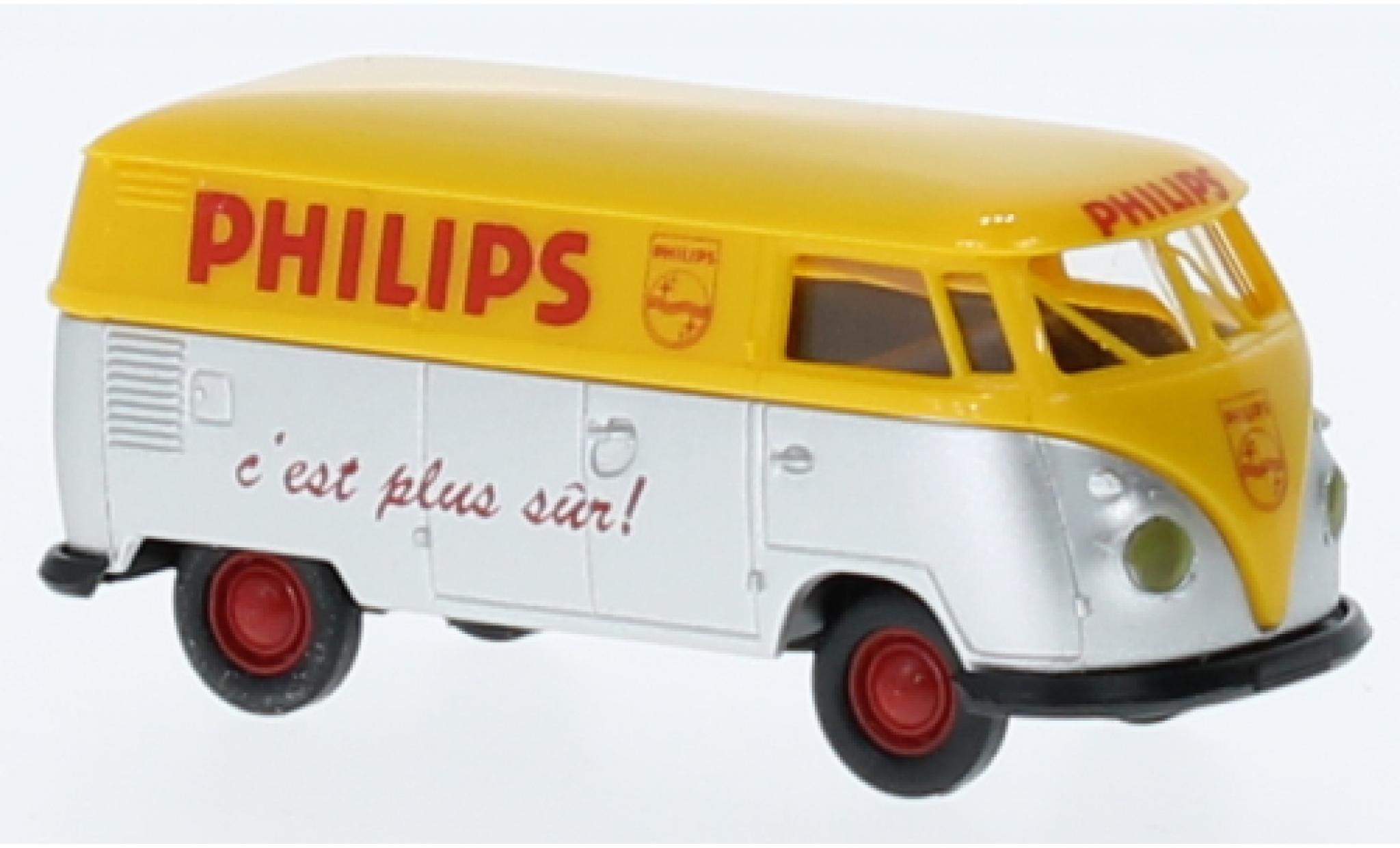 Volkswagen T1 1/87 Brekina b fourgon Philips Philips 1960 diecast model cars