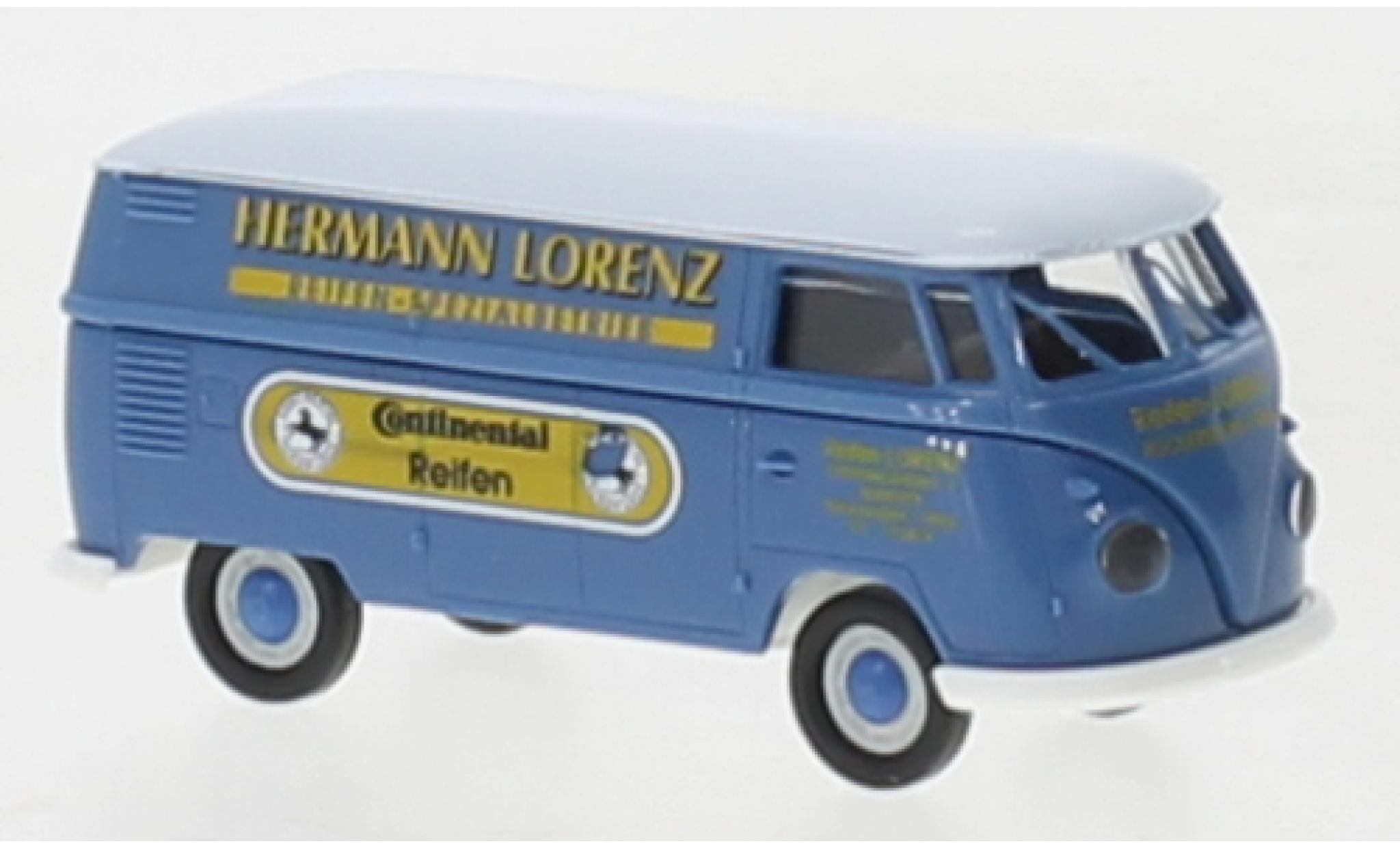 Volkswagen T1 1/87 Brekina b fourgon pneus Lorenz 1960 diecast model cars