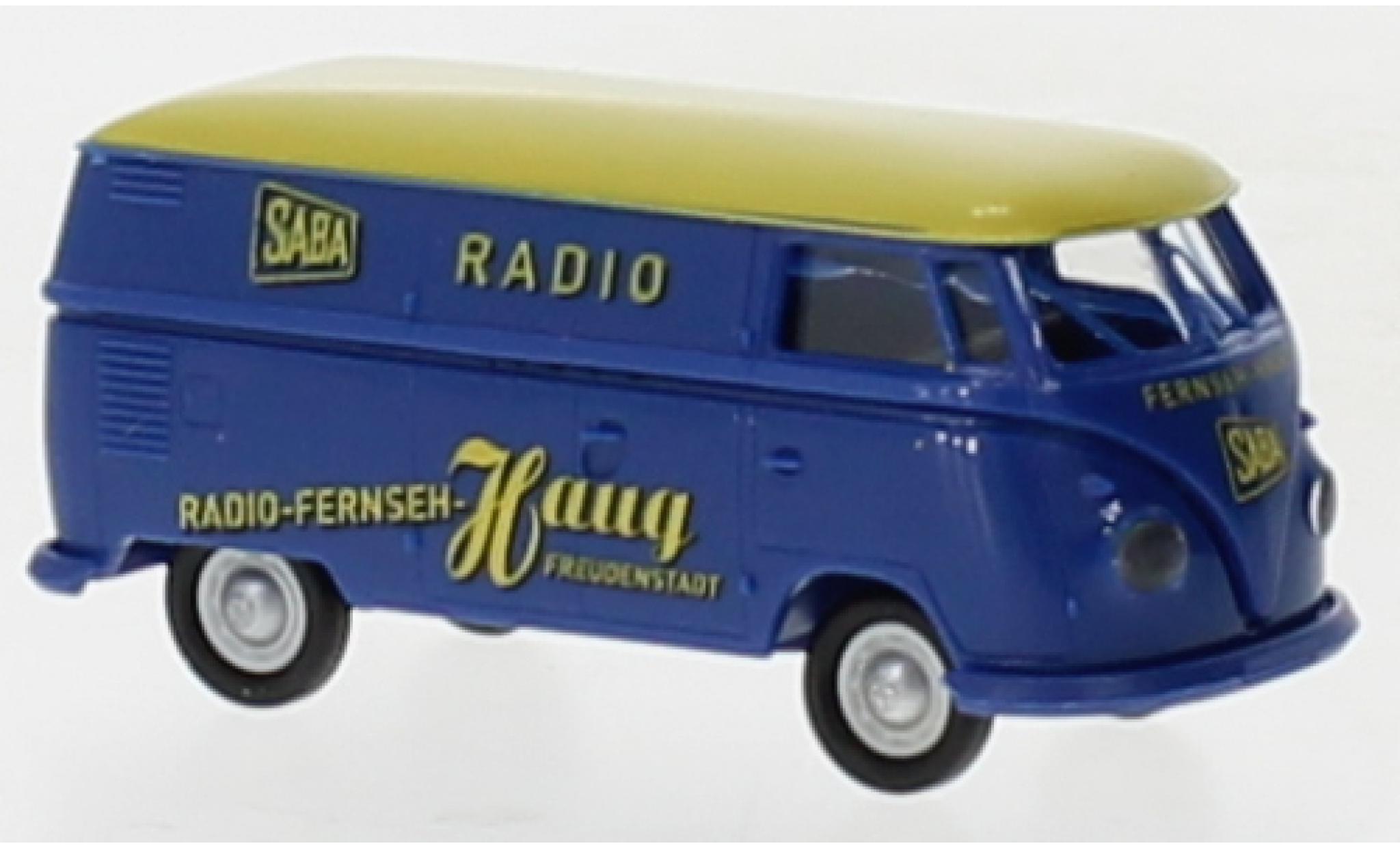 Volkswagen T1 1/87 Brekina b fourgon Saba Radio Haug 1960 diecast model cars