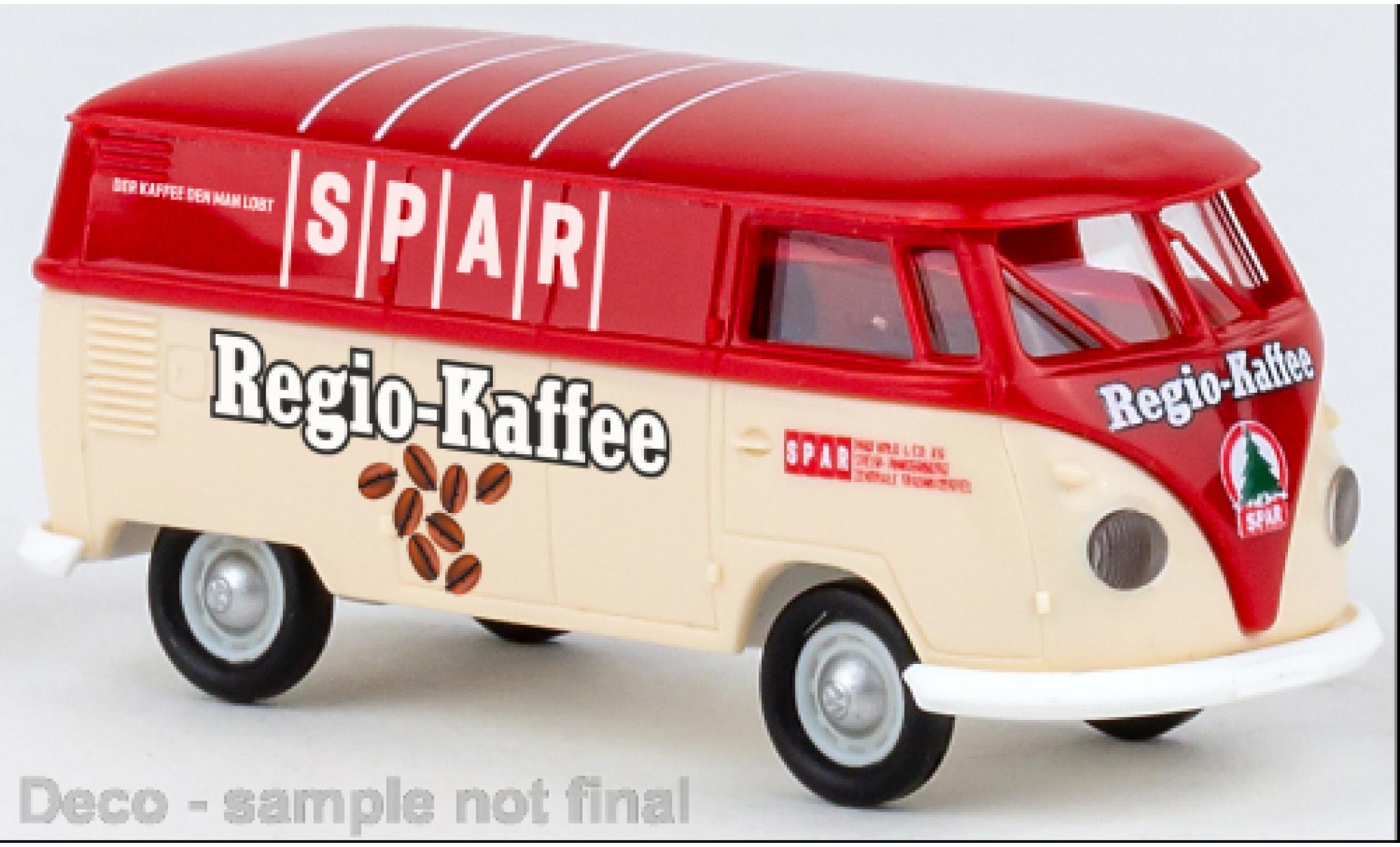 Volkswagen T1 1/87 Brekina b fourgon Spar regio Spar Regio-caf&eacute; 1960 diecast model cars