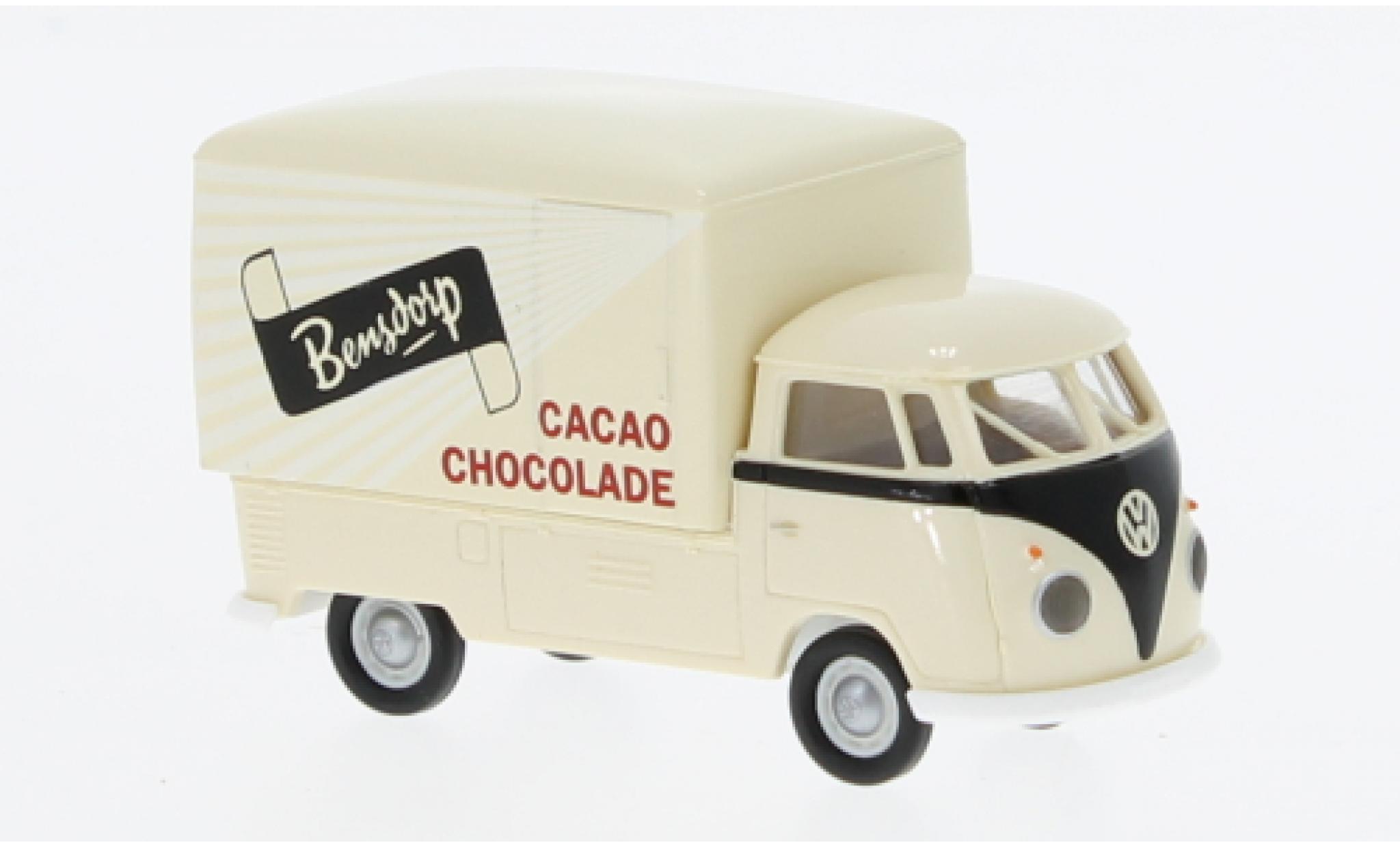 Volkswagen T1 1/87 Brekina b Gro&szlig;raum-wagon conteneur Bensdorp 1960 diecast model cars