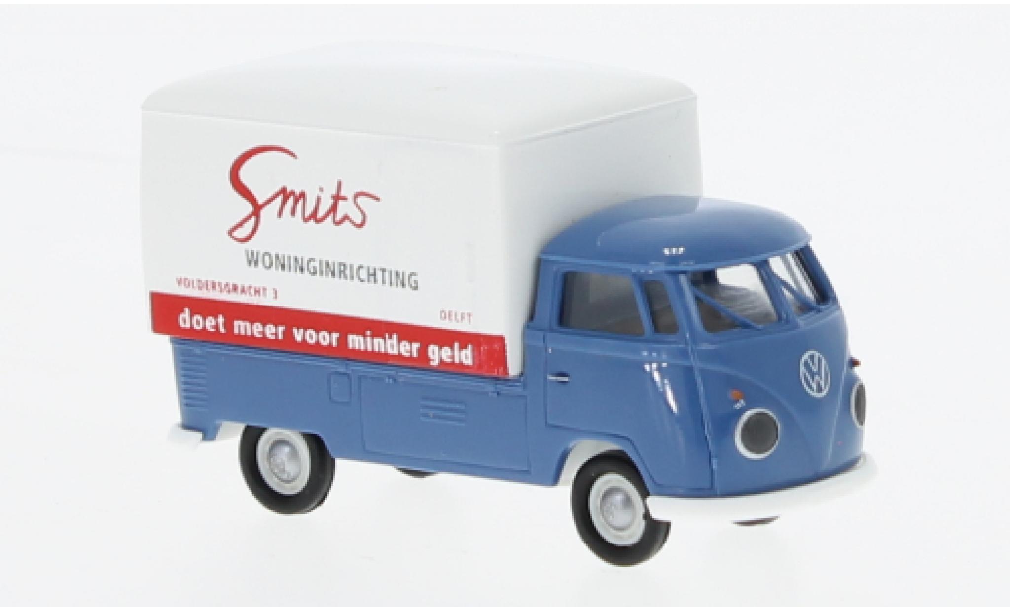 Volkswagen T1 1/87 Brekina b Gro&szlig;raum-wagon conteneur Smits 1960 diecast model cars