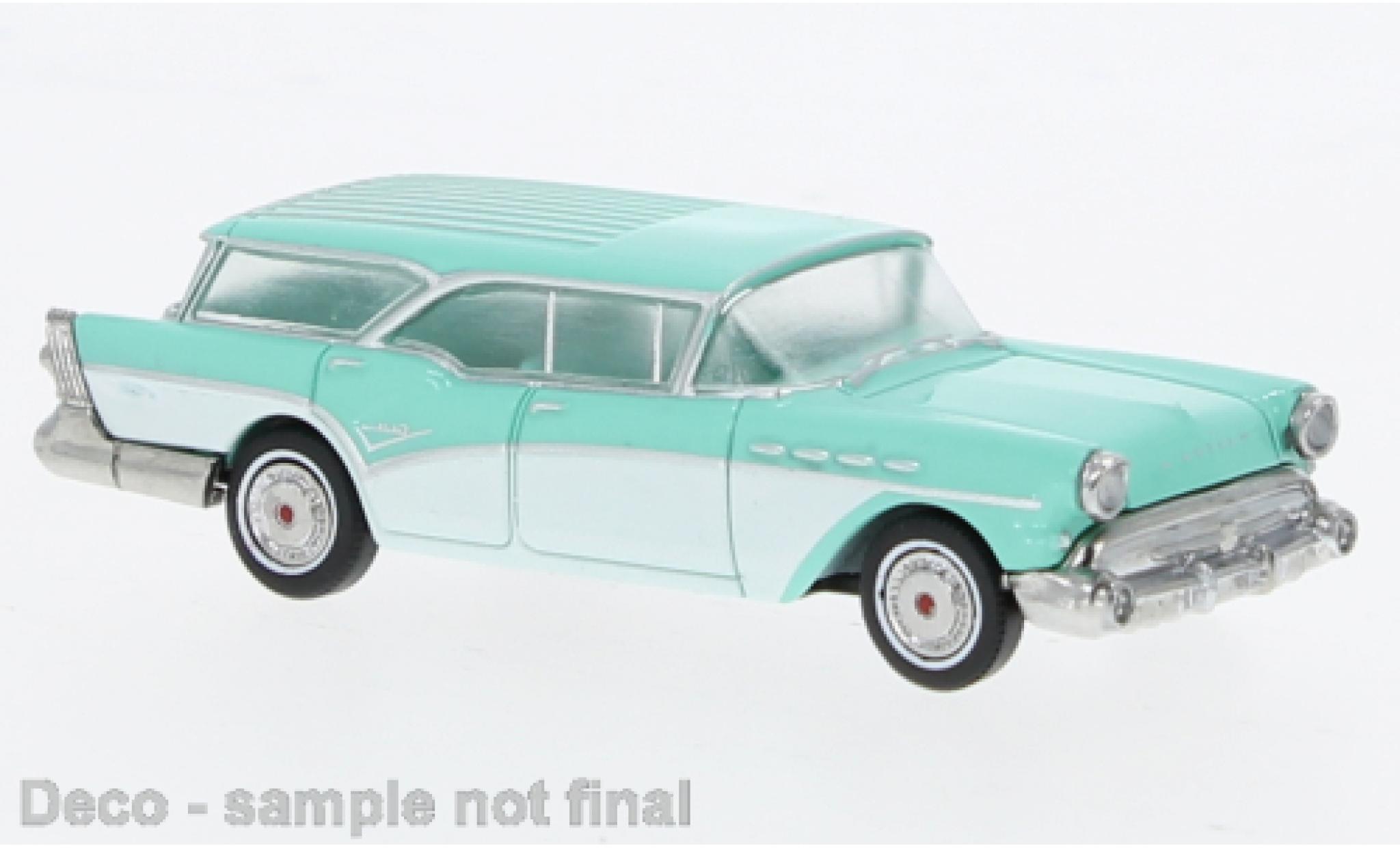 Buick Century 1/87 Brekina Caballero t&uuml;rkis/white 1957 1:87 diecast model cars