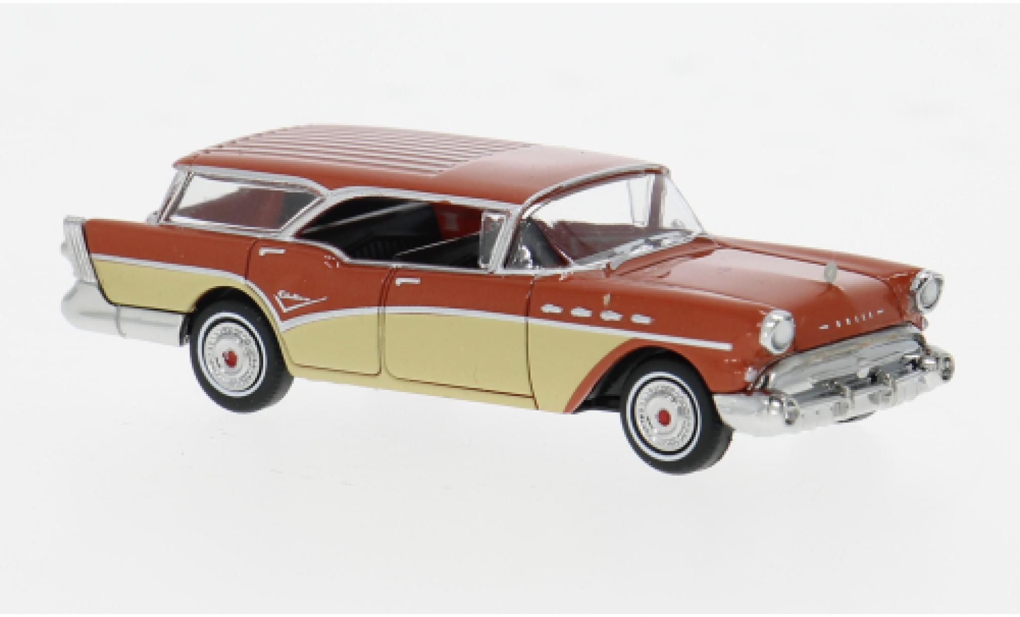 Buick Century 1/87 Brekina Caballero metallise orange/beige 1957 1:87 diecast model cars
