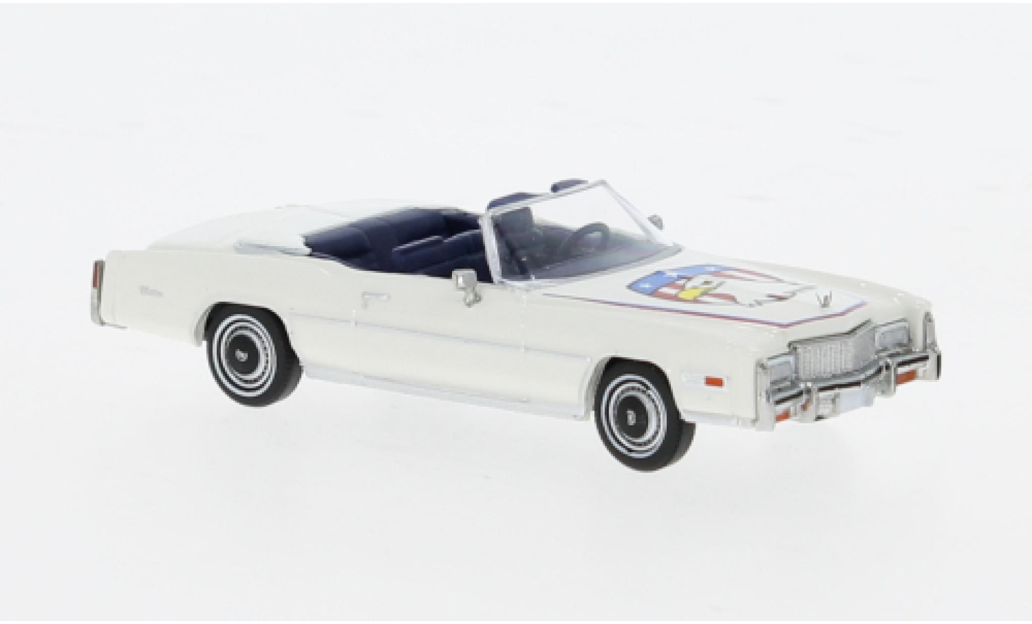 Cadillac Eldorado 1/87 Brekina Convertible white American Eagle 1976 1:87 diecast model cars
