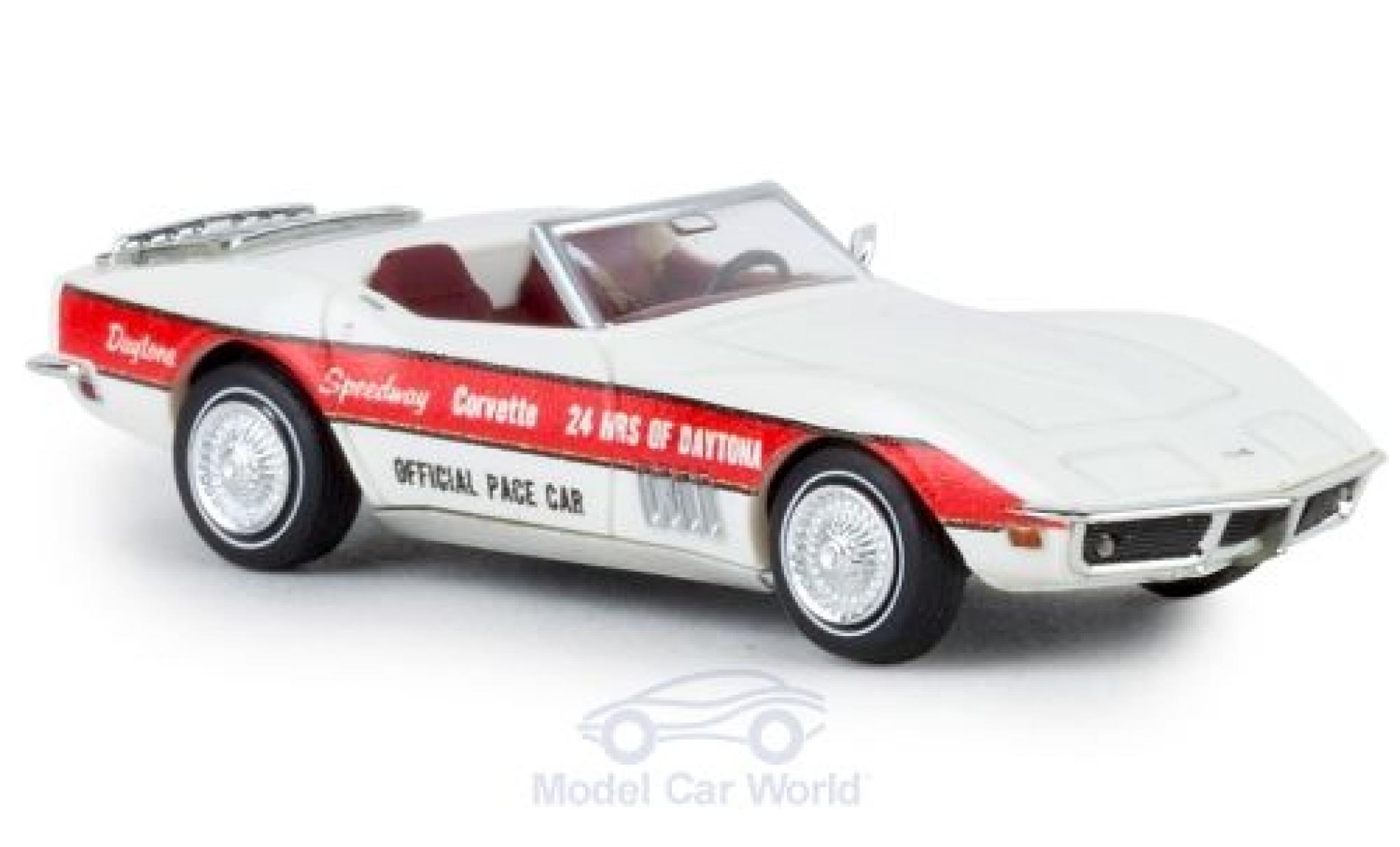 Chevrolet Corvette 1/87 Brekina C3 Convertible Pace Car 1967 diecast model cars
