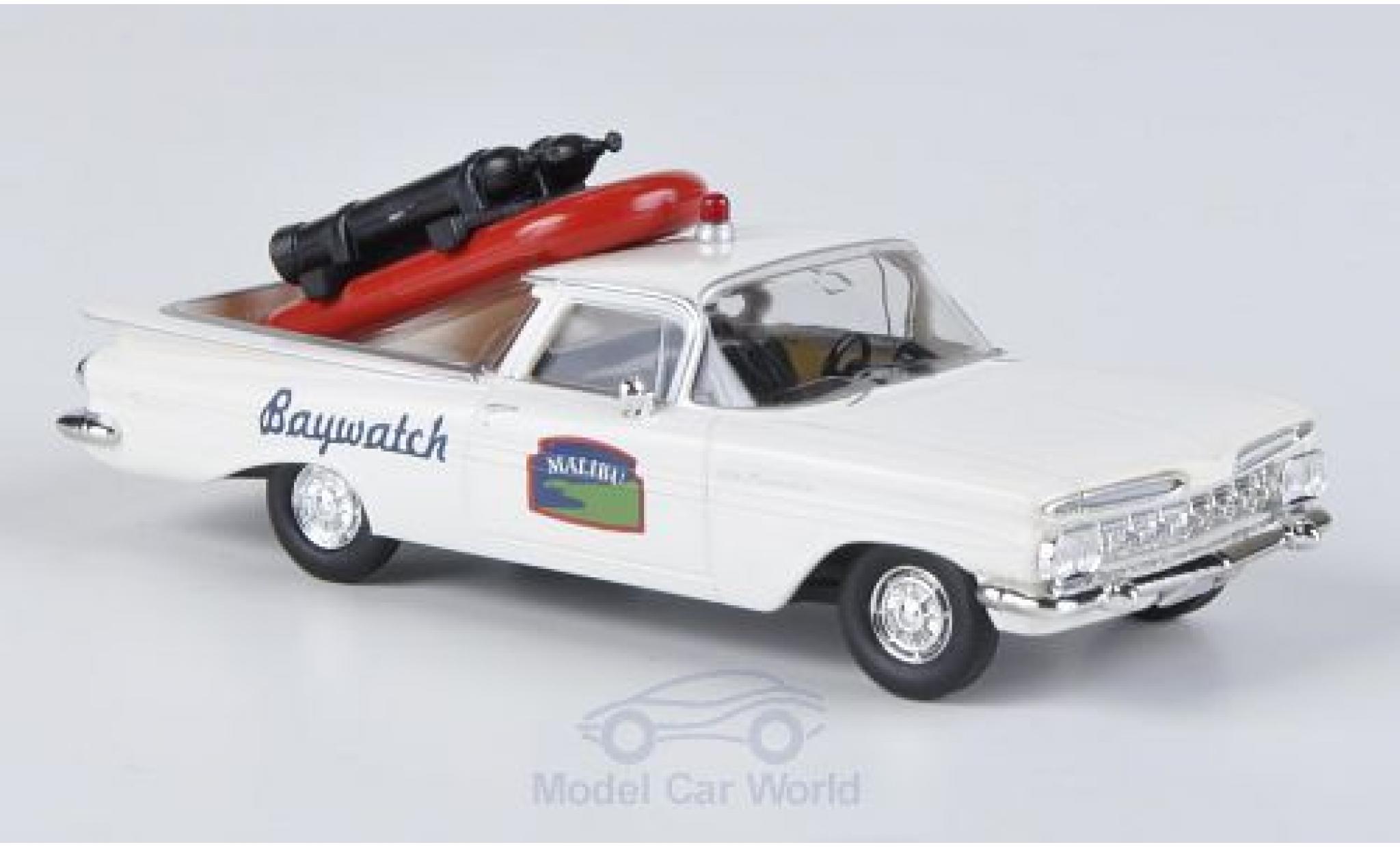 Chevrolet El Camino 1/87 Brekina Malibu Baywatch mit Ladegut diecast model cars