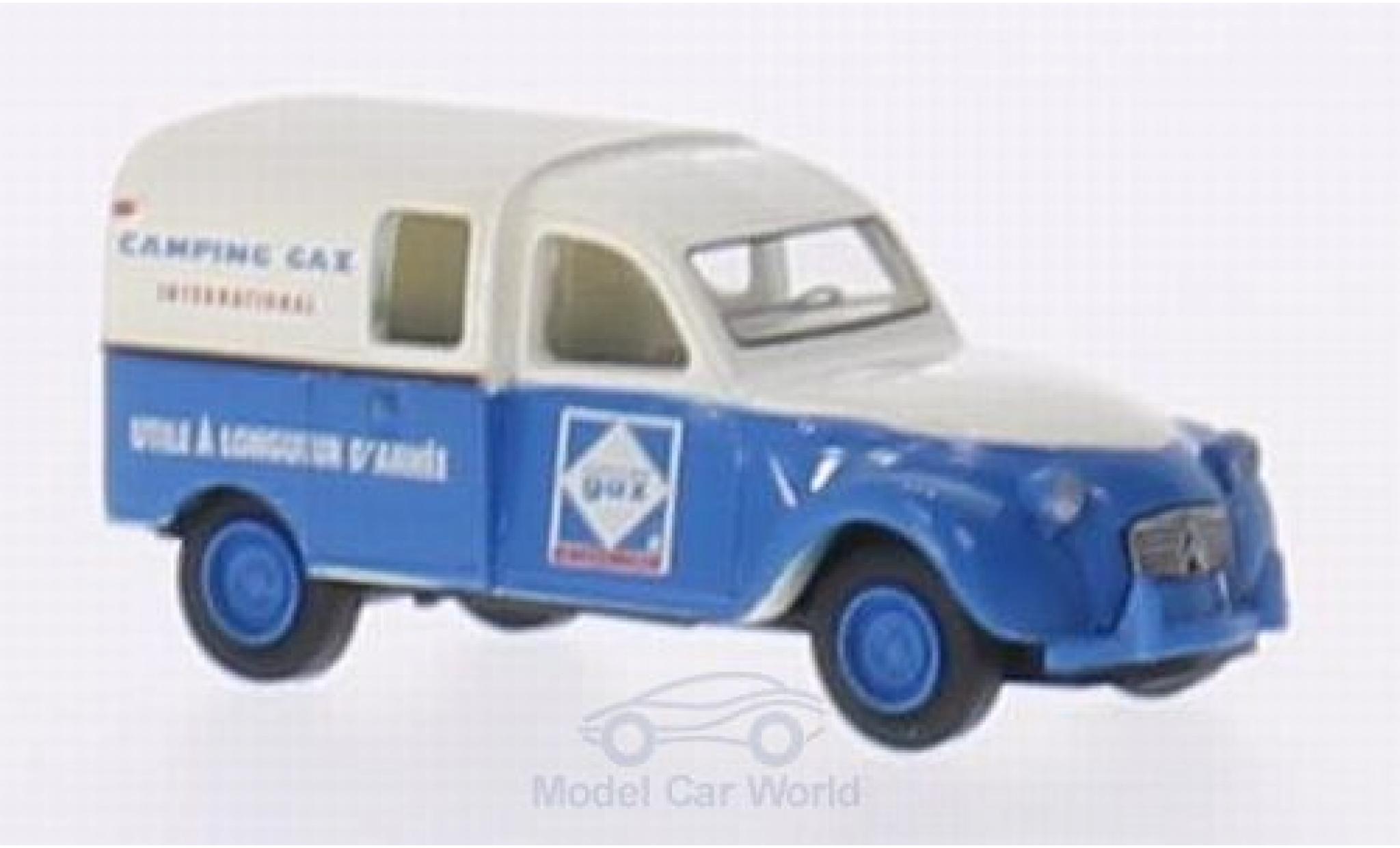 Citroen 2CV 1/87 Brekina 2 CV AZU Camping Gaz International (F) diecast model cars