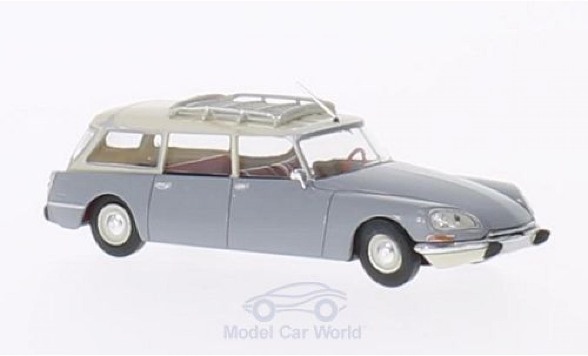 Citroen DS 1/87 Brekina Estate grey/beige diecast model cars