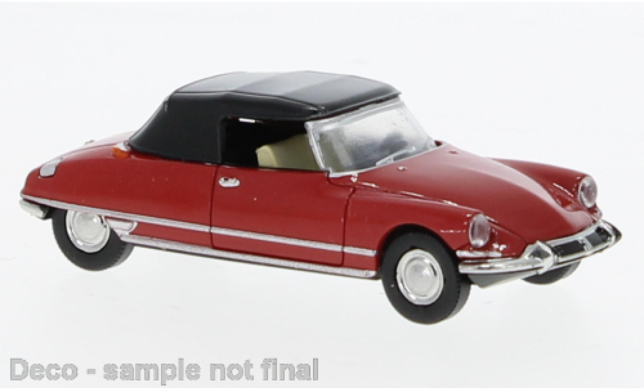 Citroen DS 1/87 Brekina Convertible red 1963 1:87 diecast model cars