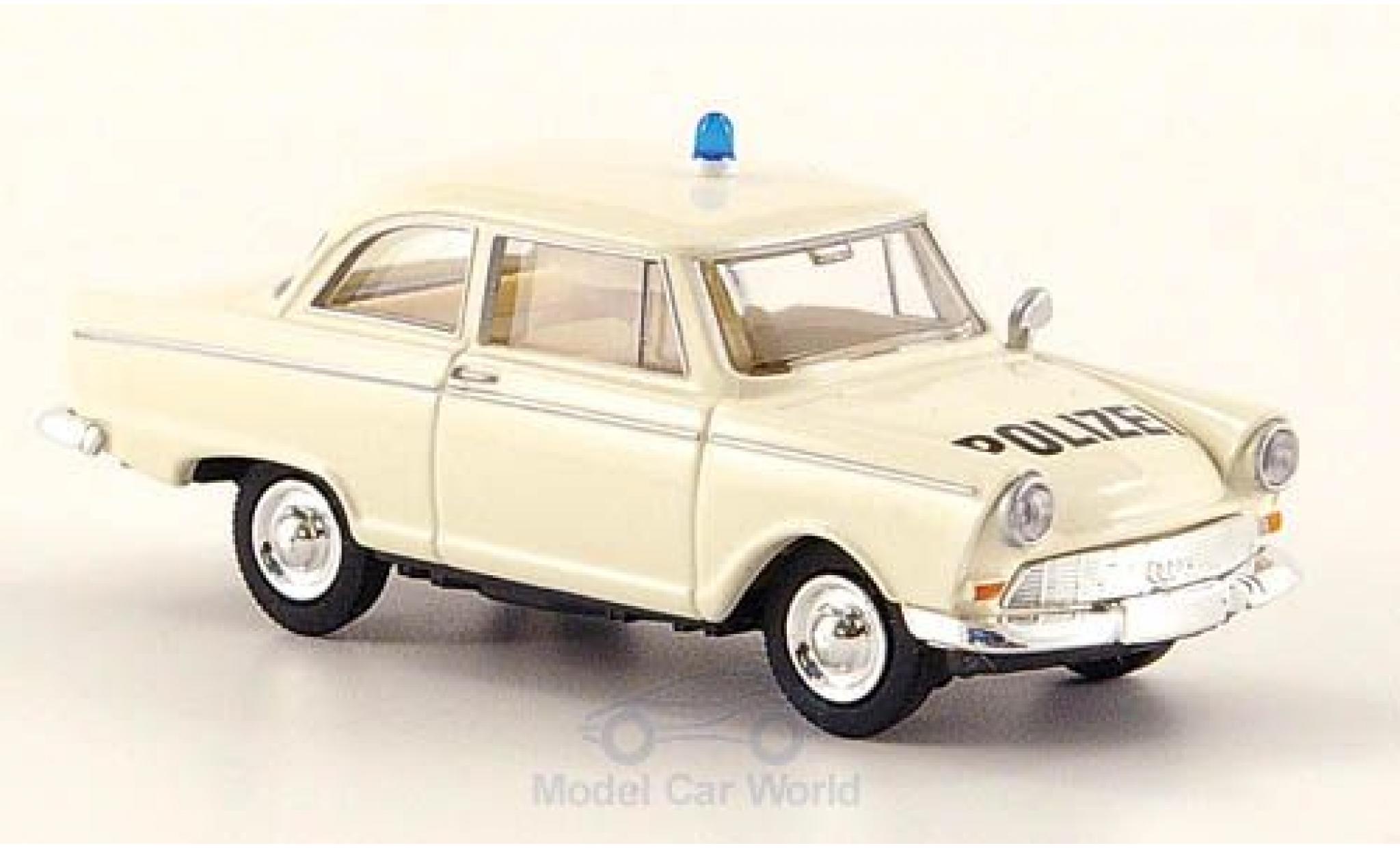 DKW Junior 1/87 Brekina Police Police diecast model cars