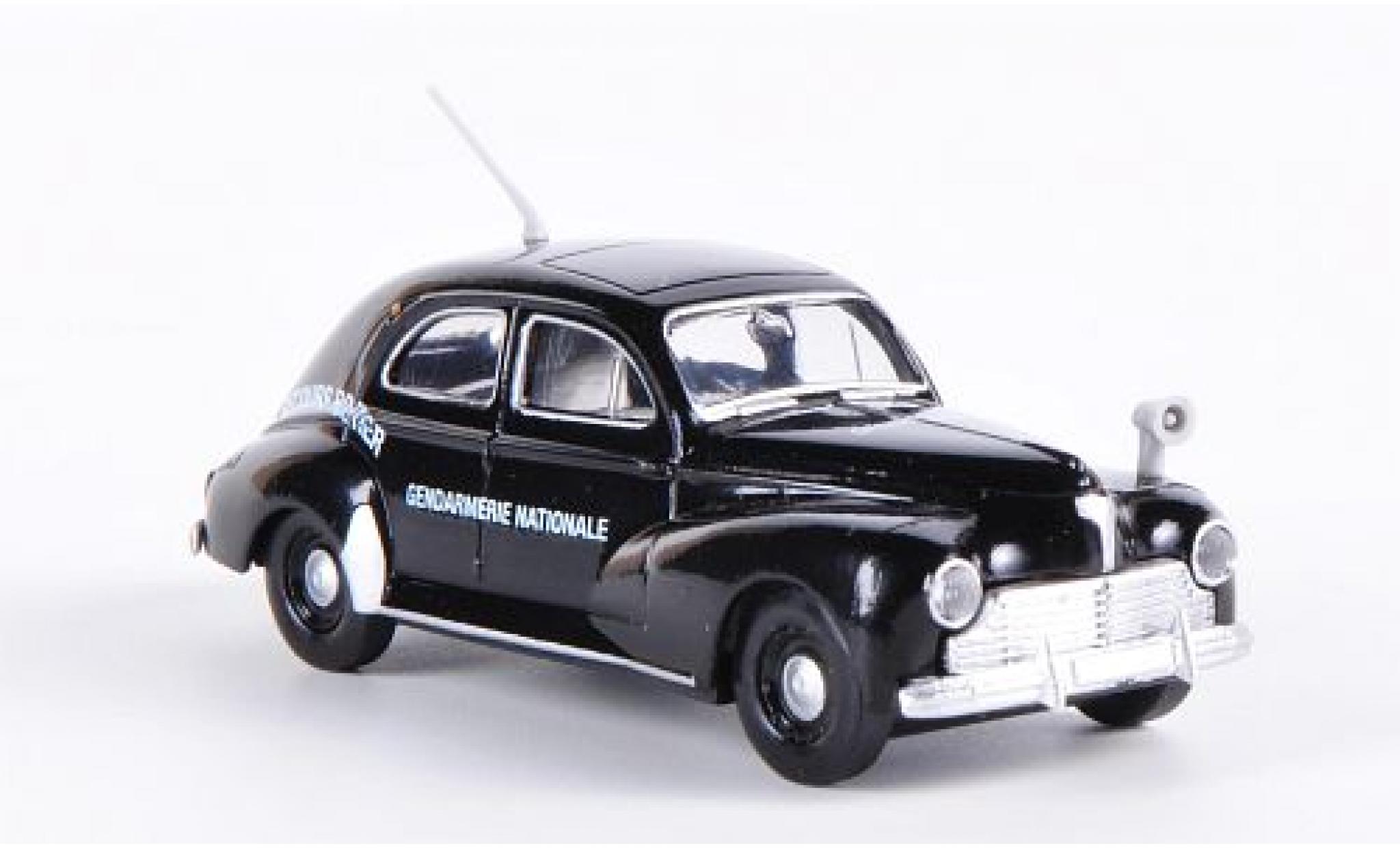 Peugeot 203 1/87 Brekina Drummer Gendamerie Nationale - Secours routier diecast model cars
