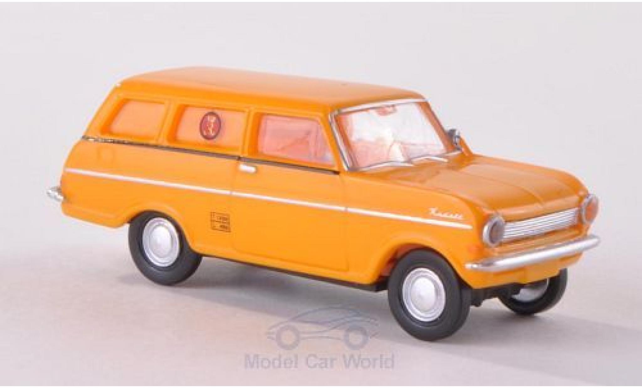 Opel Kadett 1/87 Brekina A Caravan D&auml;nische Post (DK) diecast model cars