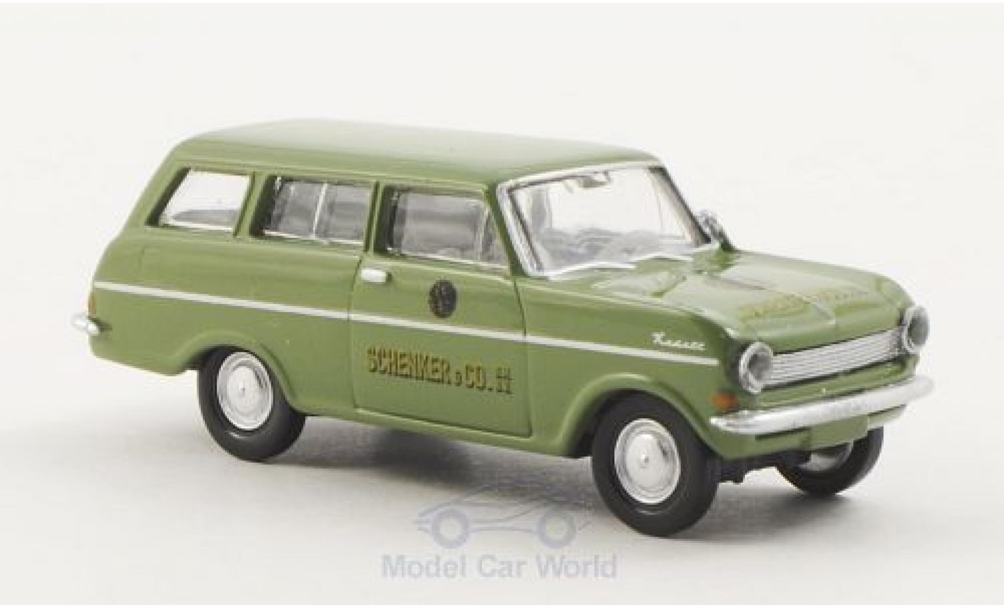 Opel Kadett 1/87 Brekina A Caravan Schenker diecast model cars