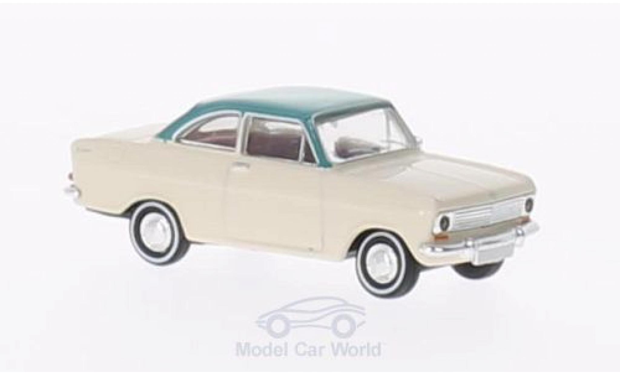 Opel Kadett 1/87 Brekina A Coup beige/t&uuml;rkis diecast model cars