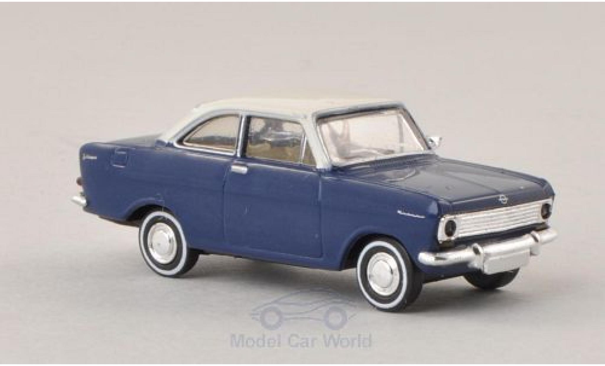 Opel Kadett 1/87 Brekina A Coupe blue/white diecast model cars