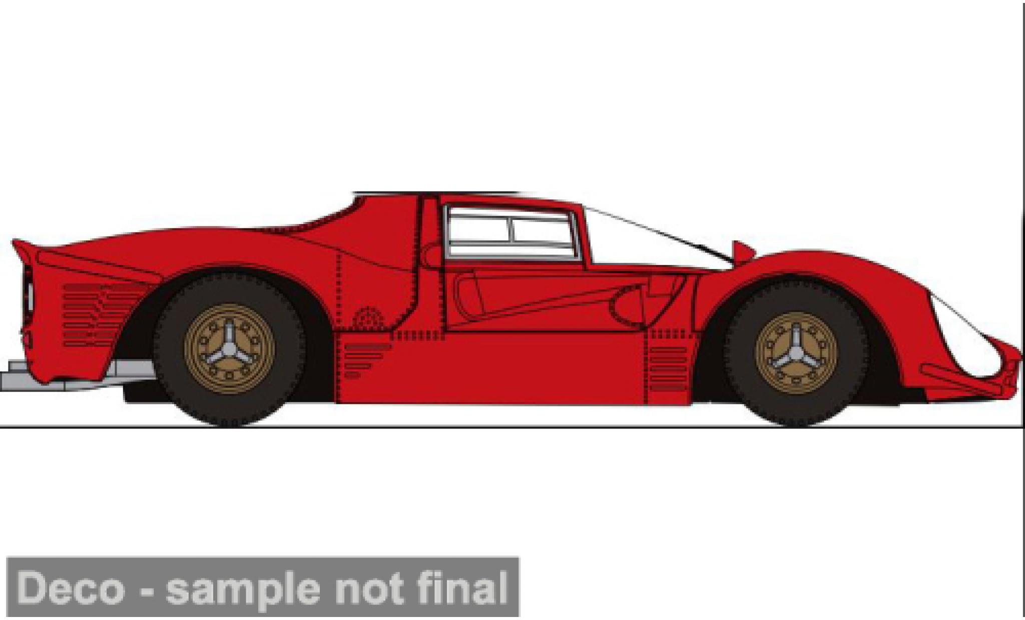 Ferrari 330 1/87 Brekina P3 Saloontta red 1967 1:87 diecast model cars