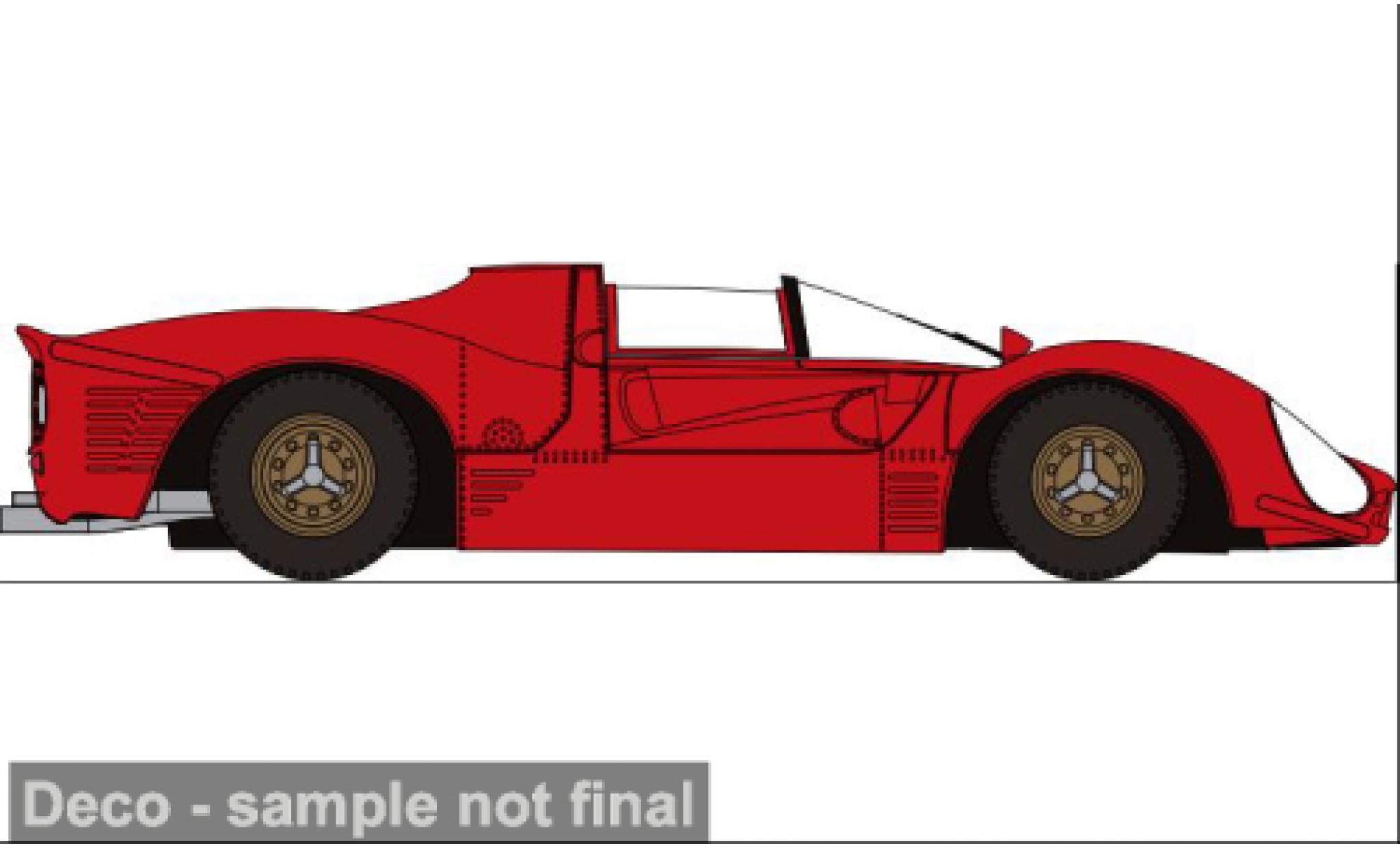 Ferrari 330 1/87 Brekina P3 Spyder red 1967 1:87 diecast model cars