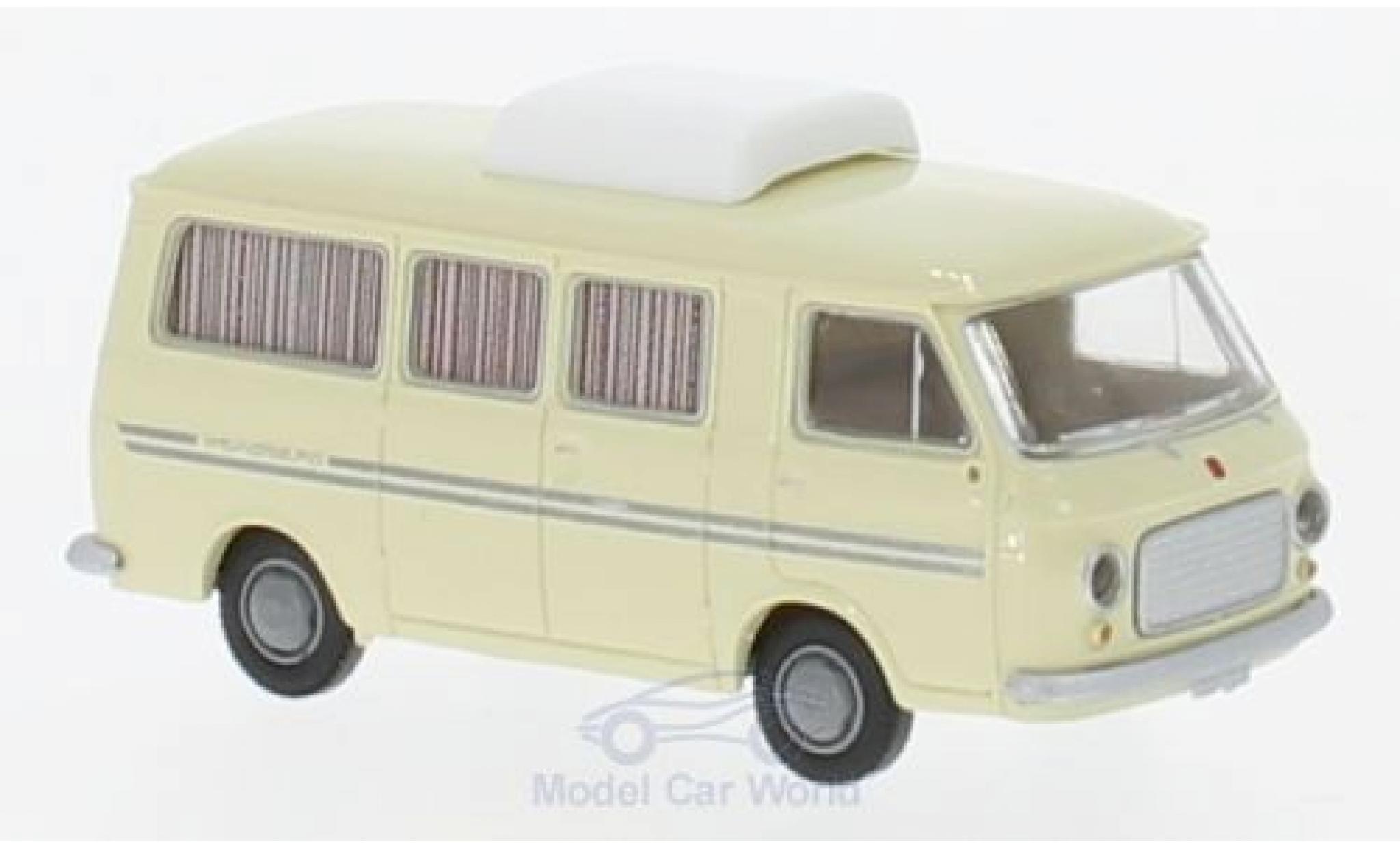 Fiat 238 1/87 Brekina Camper Weinsberg beige diecast model cars