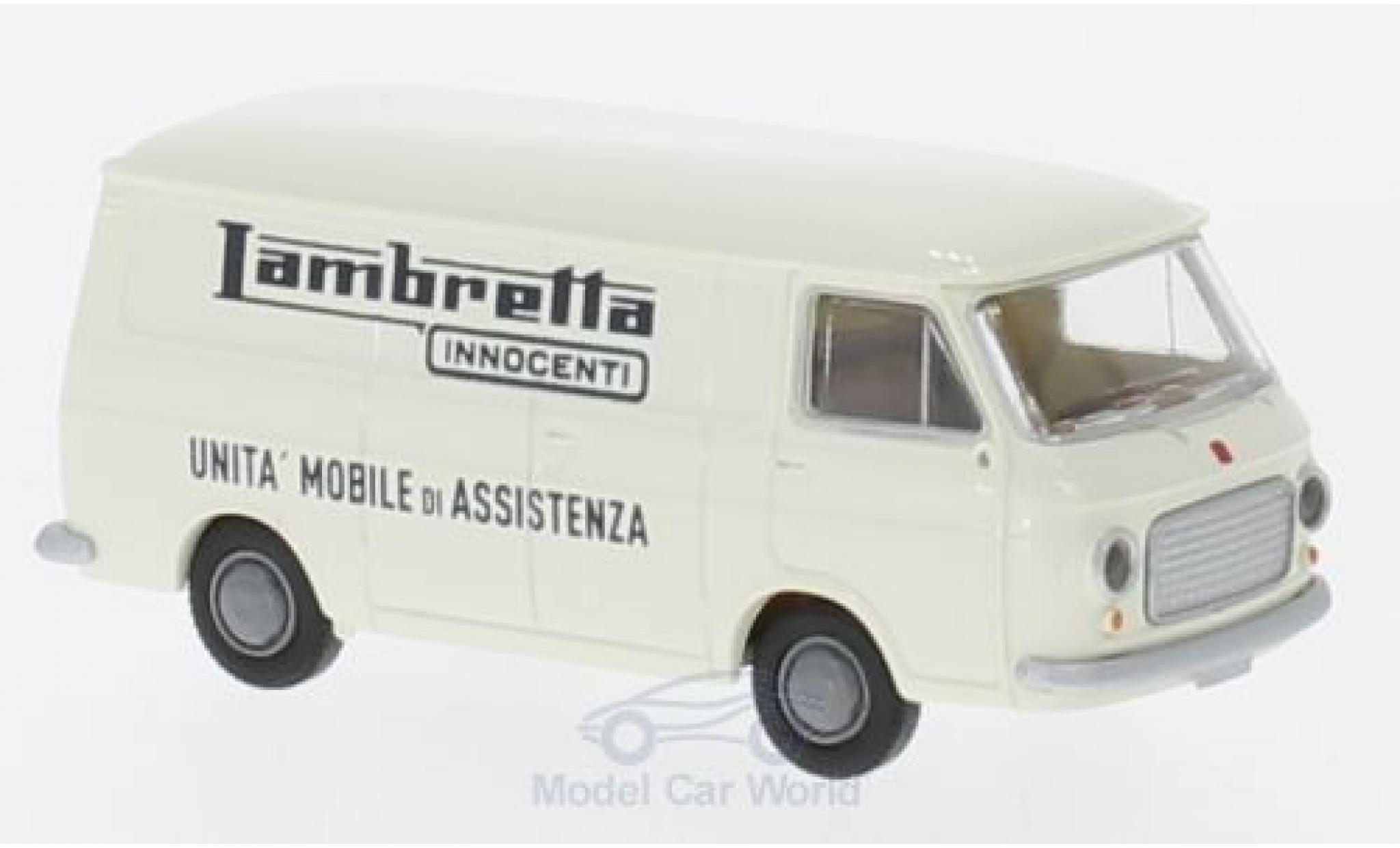 Fiat 238 1/87 Brekina Kasten Lambretta-Innocenti diecast model cars