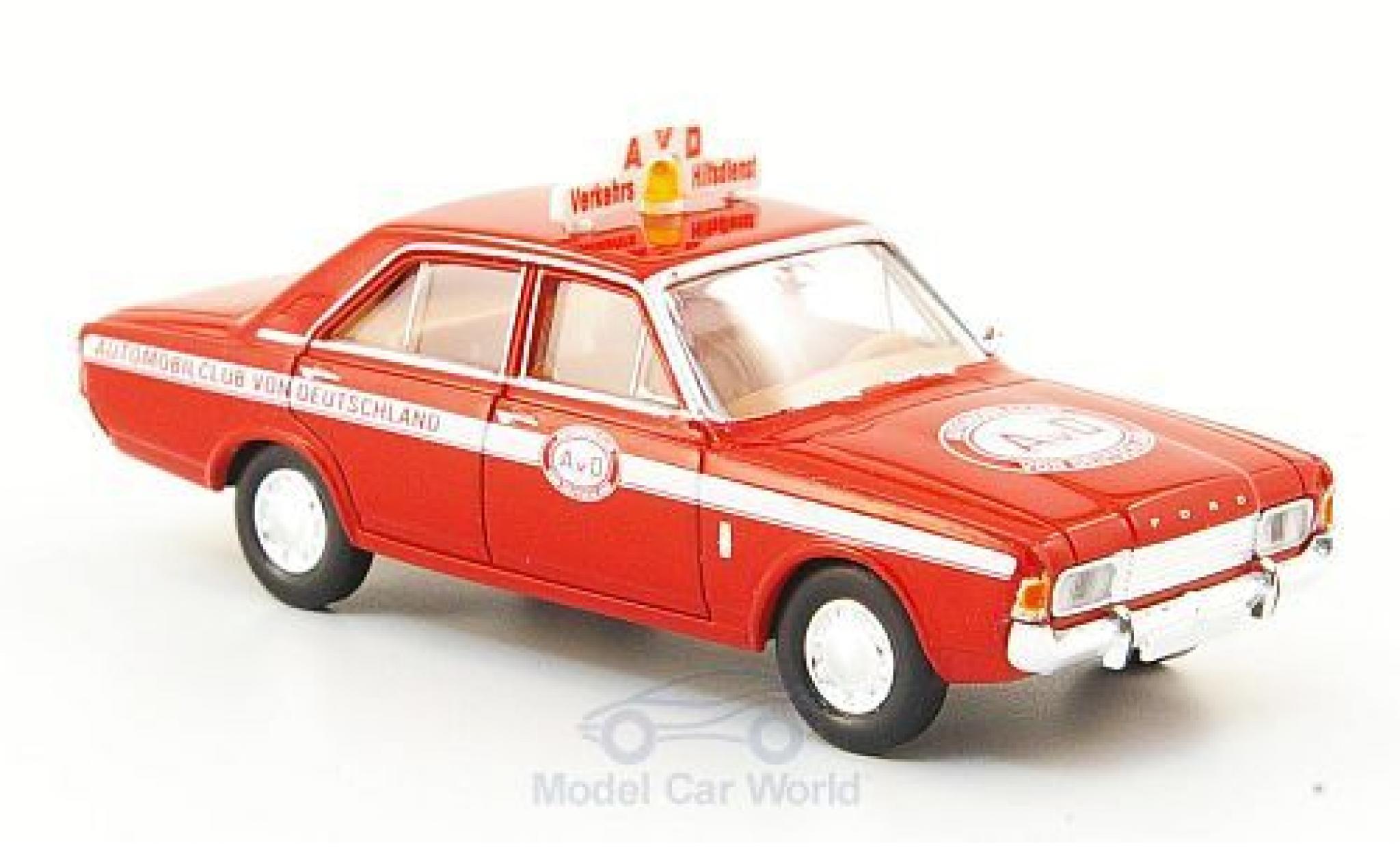 Ford 17M 1/87 Brekina 17m (P7b) AVD Verkehrs Hilfsdienst diecast model cars