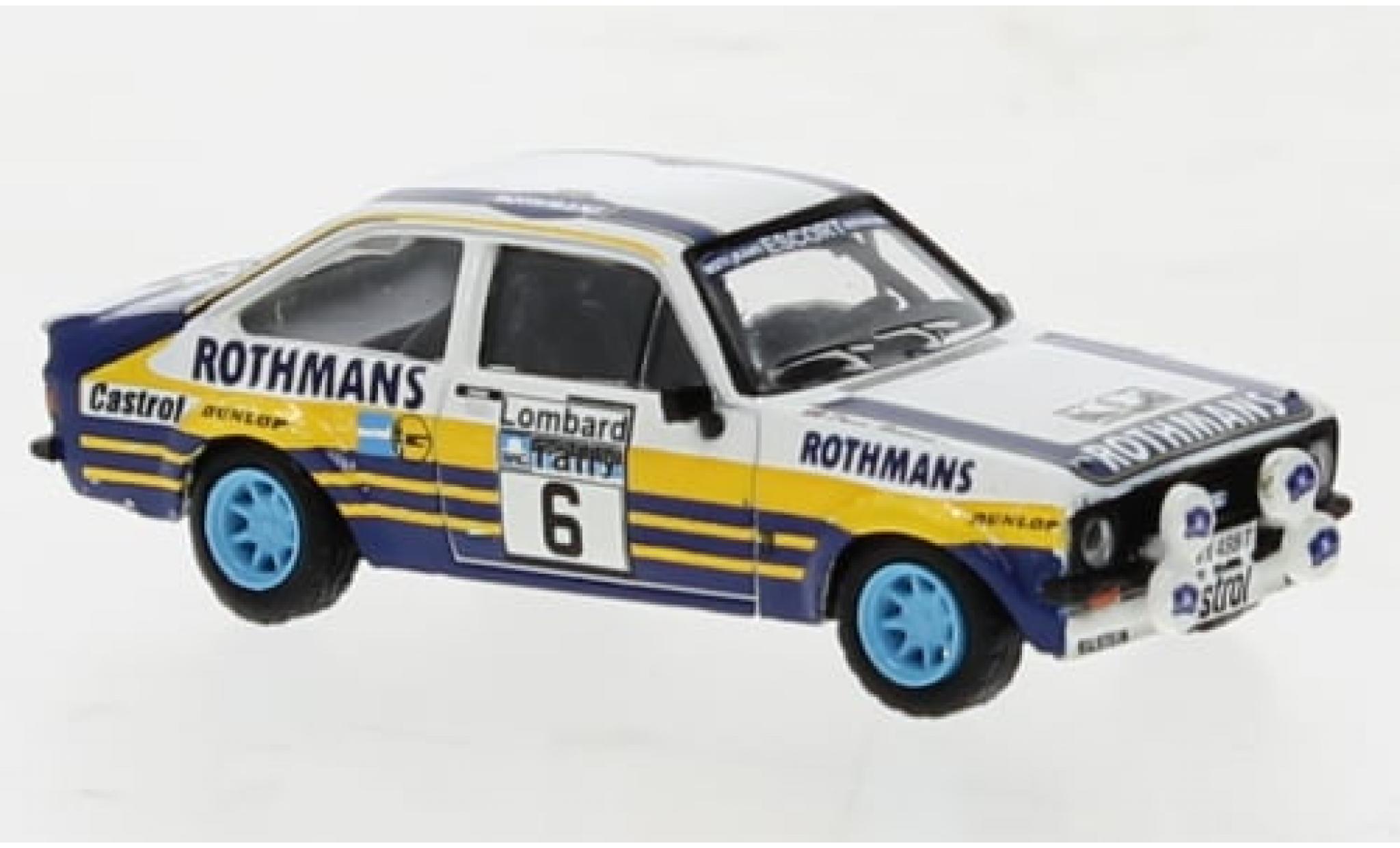 Ford Escort 1/87 Brekina RS 1800 No.6 Rally RAC Lombard 1979 1:87 diecast model cars