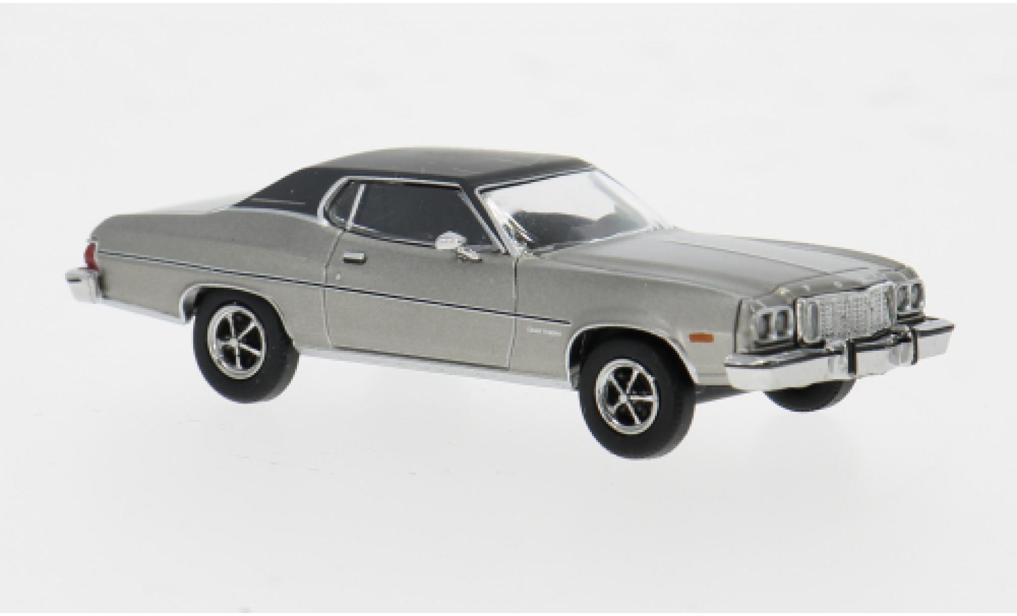 Ford Gran Torino 1/87 Brekina silver/grey 1976 1:87 diecast model cars