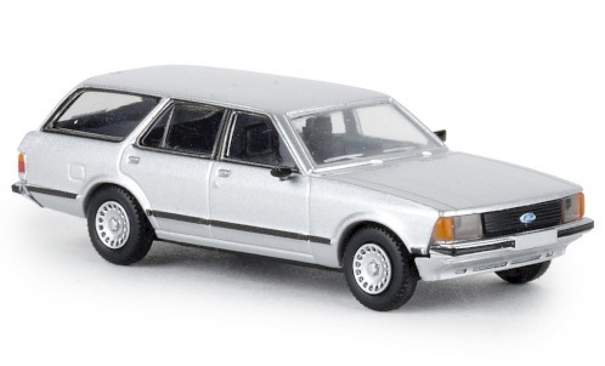 Ford Granada 1/87 Brekina II Turnier metallic grey 1977 TD diecast model cars