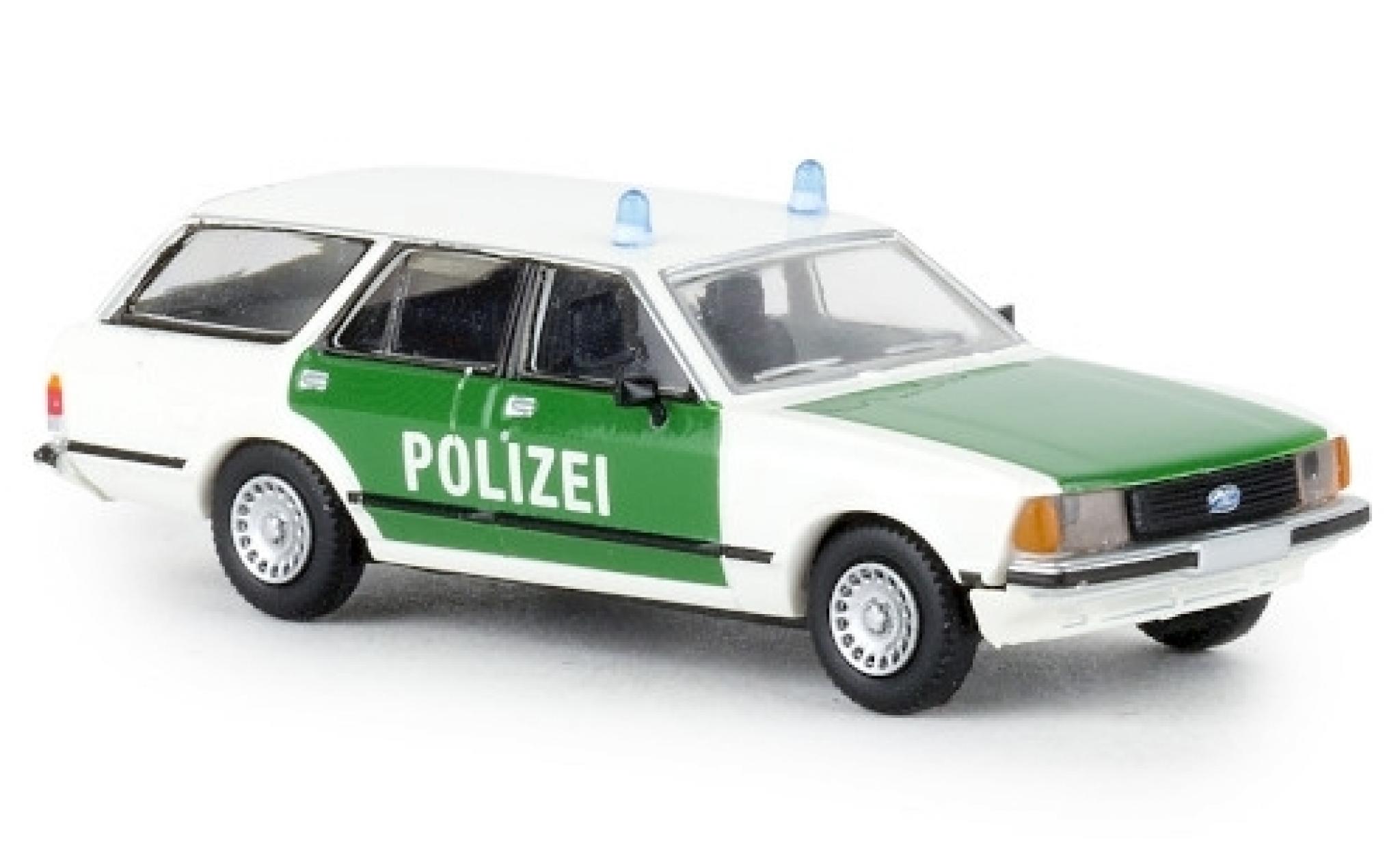 Ford Granada 1/87 Brekina II Turnier Police 1977 diecast model cars