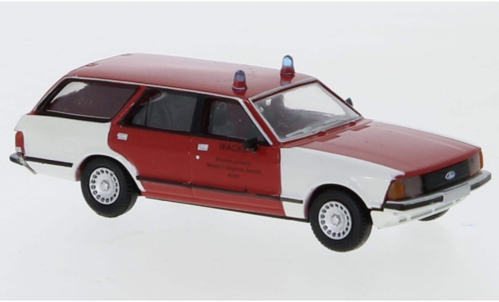 Ford Granada 1/87 Brekina II Turnier Werkfeuerwehr Wacker Chemie 1977 diecast model cars