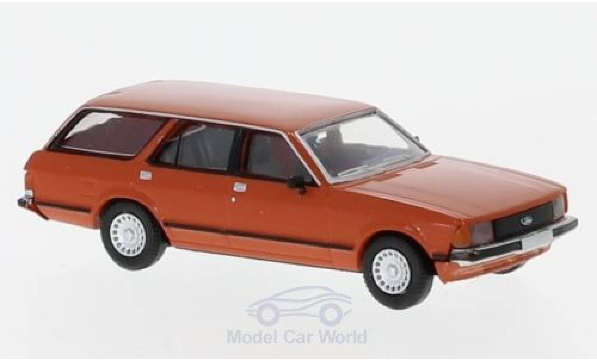 Ford Granada 1/87 Brekina MKII Turnier orange 1978 diecast model cars