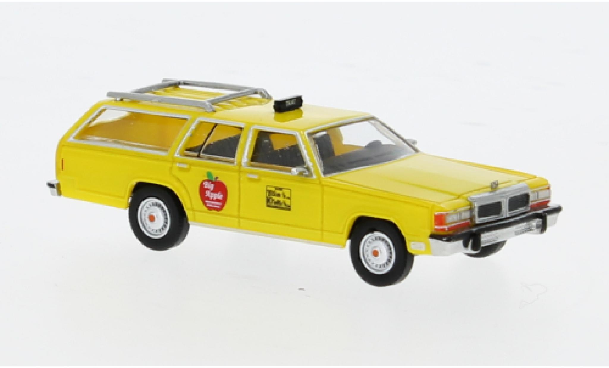 Ford LTD 1/87 Brekina Station Wagon Big Apple Cab 1979 1:87 diecast model cars