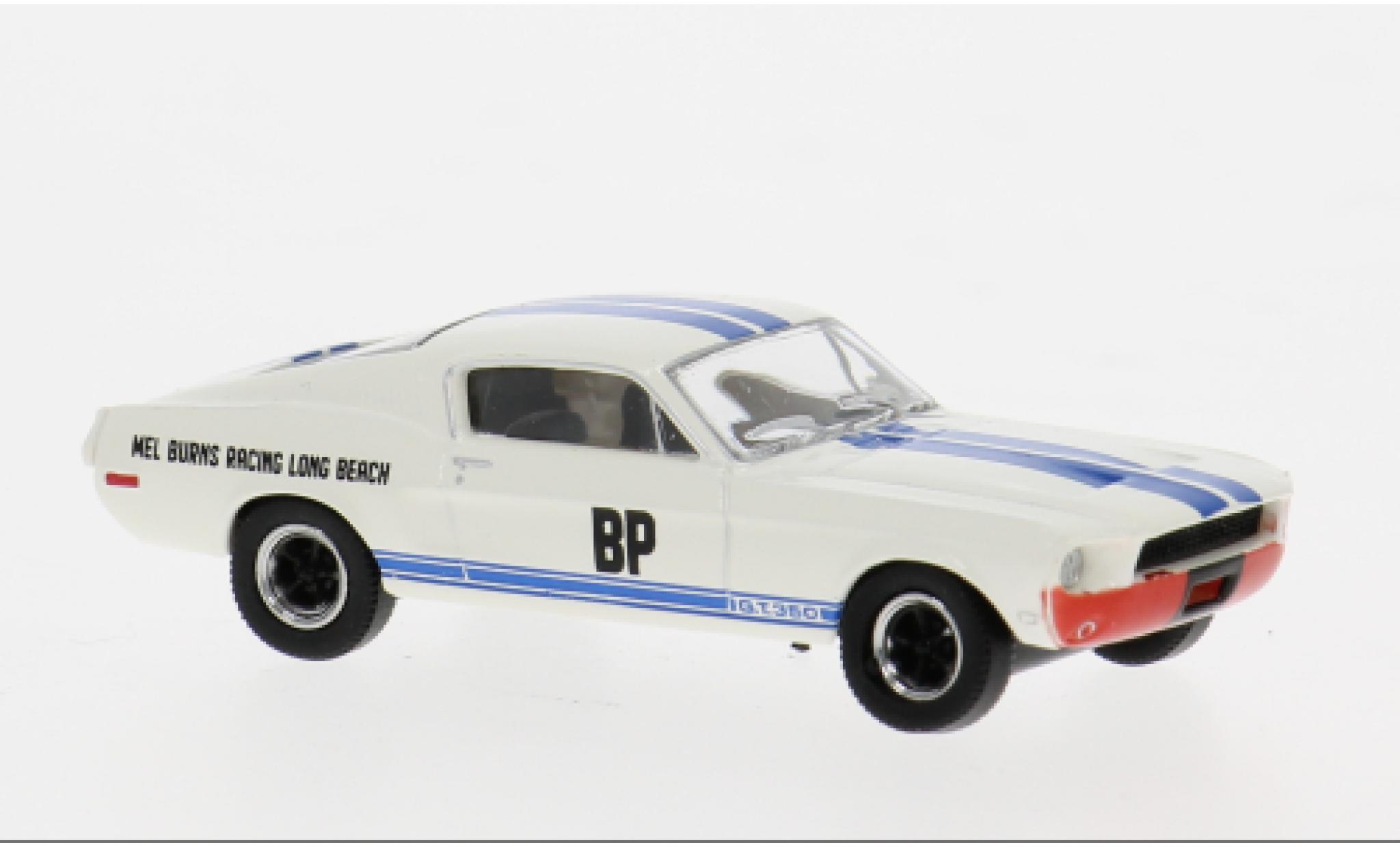Ford Mustang 1/87 Brekina GT 350 Fastback 1968 Mel Burns BP 1:87 diecast model cars