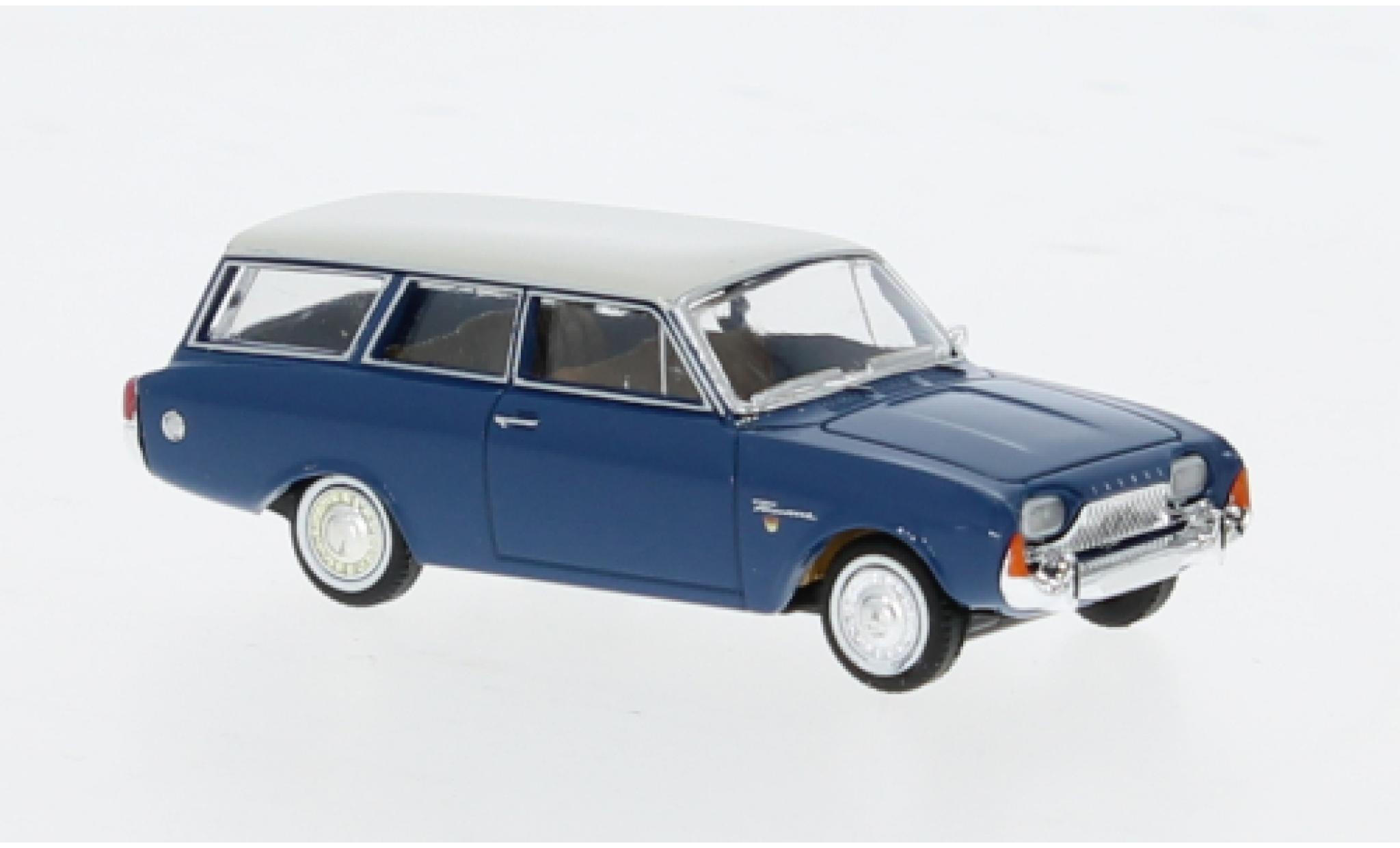 Ford Taunus 1/87 Brekina P3 Turnier blue/white 1964 1:87 diecast model cars
