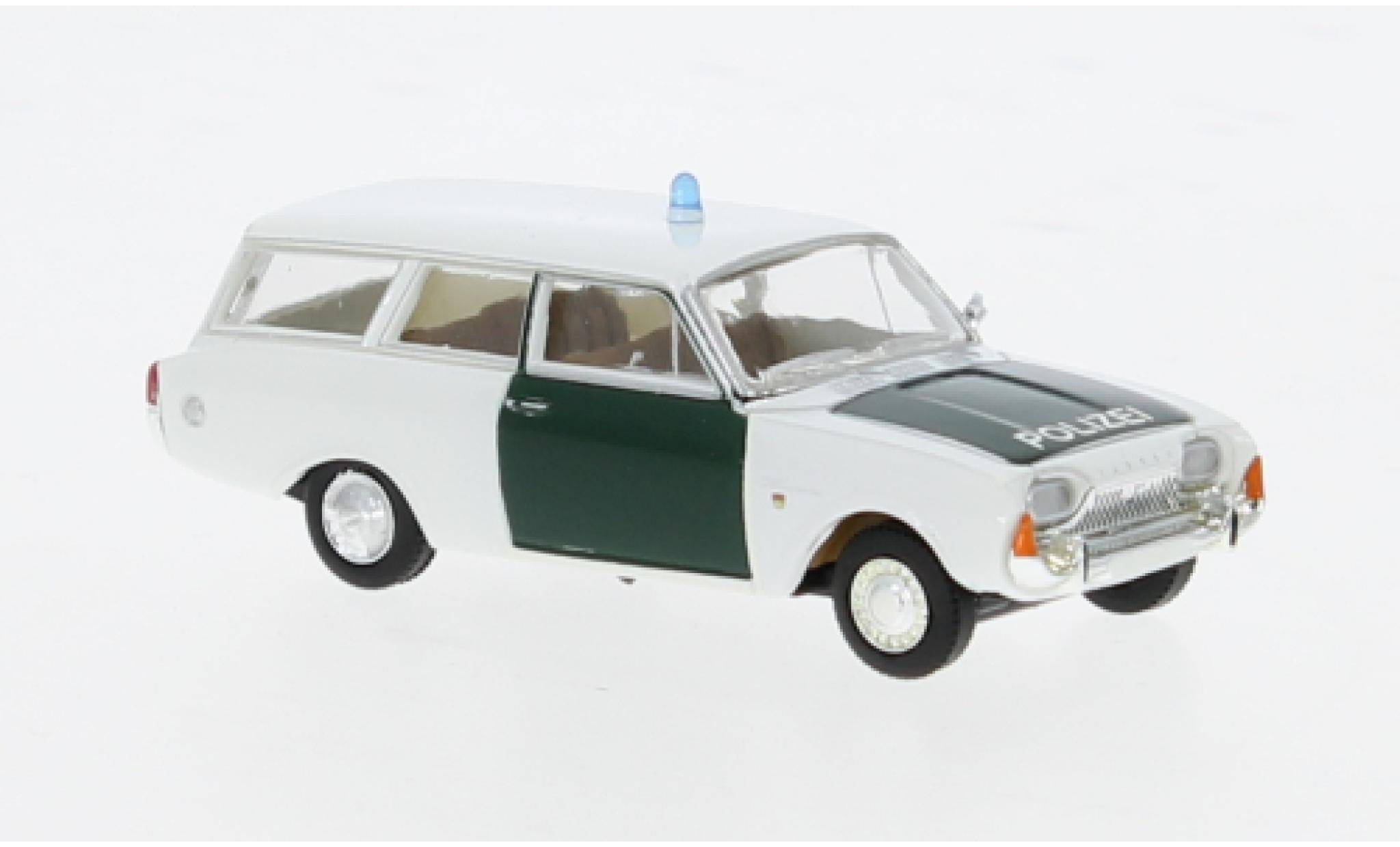 Ford Taunus 1/87 Brekina P3 Turnier Police 1964 1:87 diecast model cars
