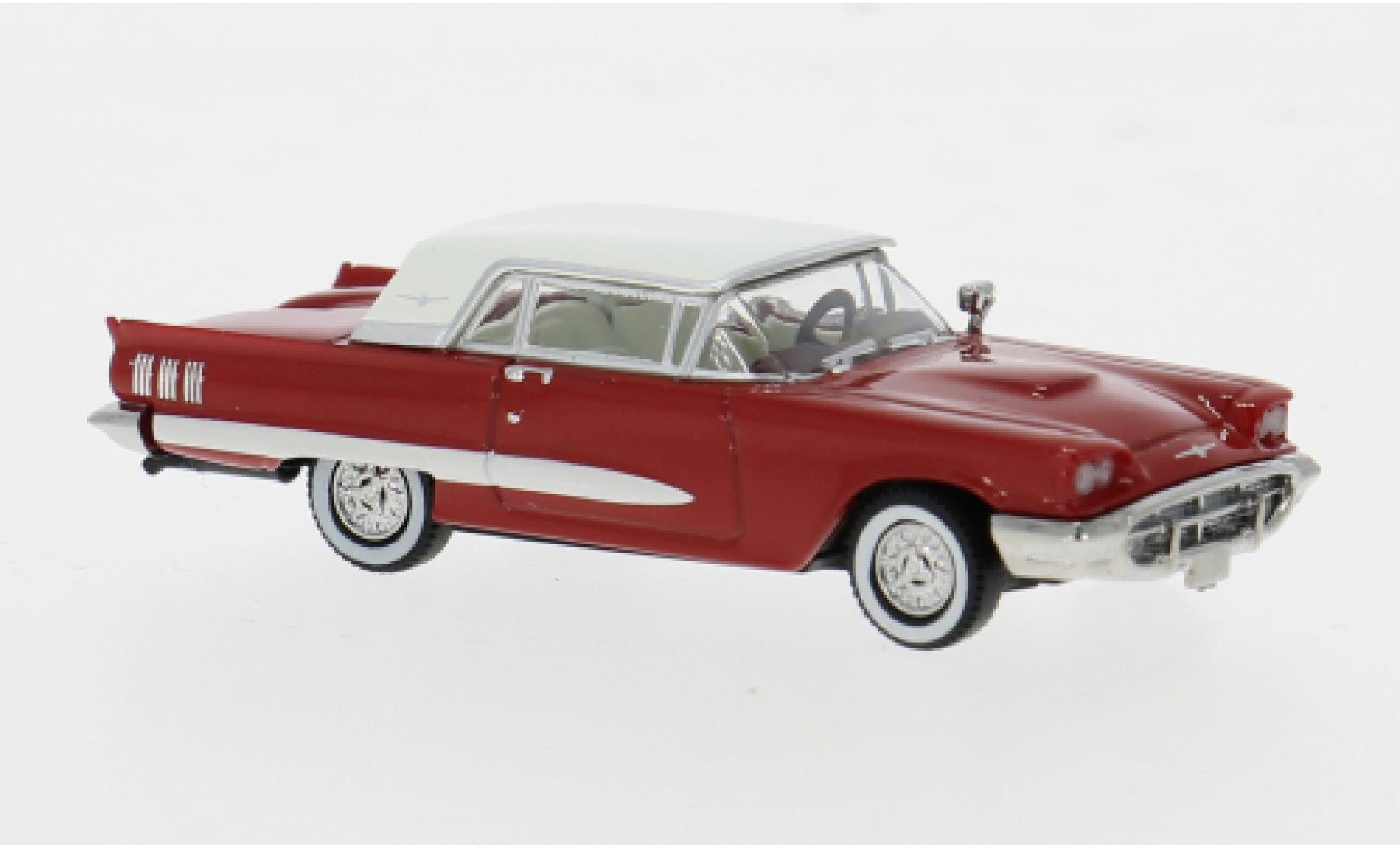 Ford Thunderbird 1/87 Brekina Convertible red/white 1960 1:87 diecast model cars