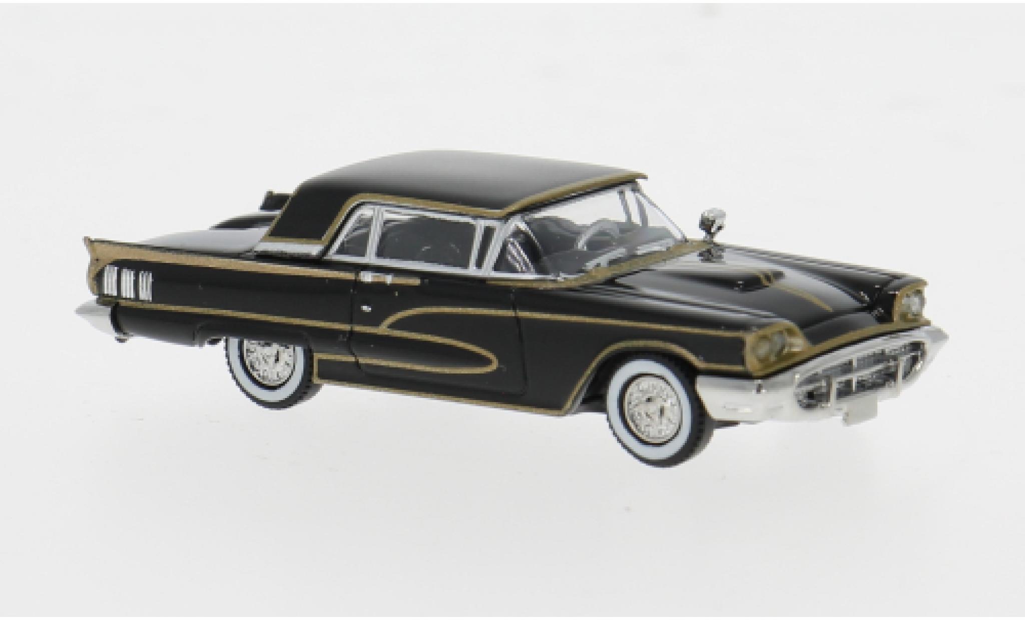 Ford Thunderbird 1/87 Brekina Convertible black/gold 1960 1:87 diecast model cars