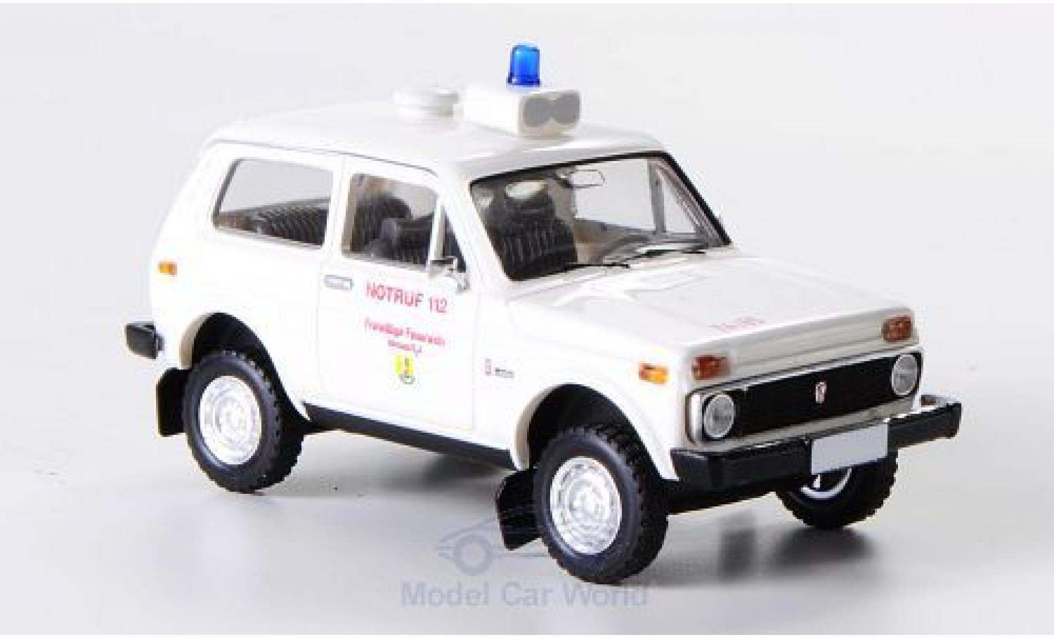 Lada Niva 1/87 Brekina Freiwillige Fire brigade H&ouml;rnum Sylt diecast model cars