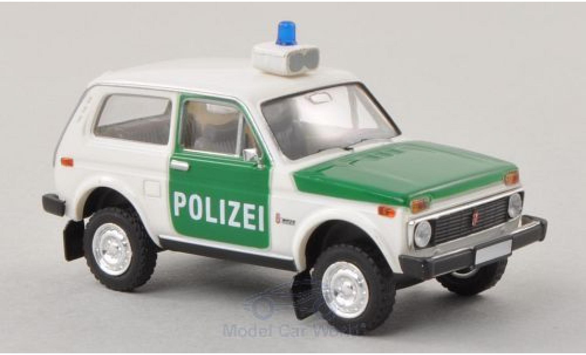 Lada Niva 1/87 Brekina Police diecast model cars
