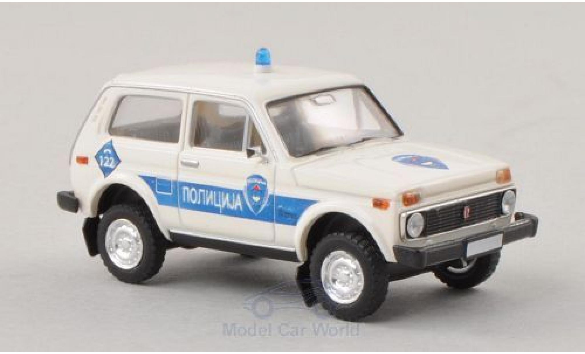 Lada Niva 1/87 Brekina Police Bosnien (BIH) diecast model cars