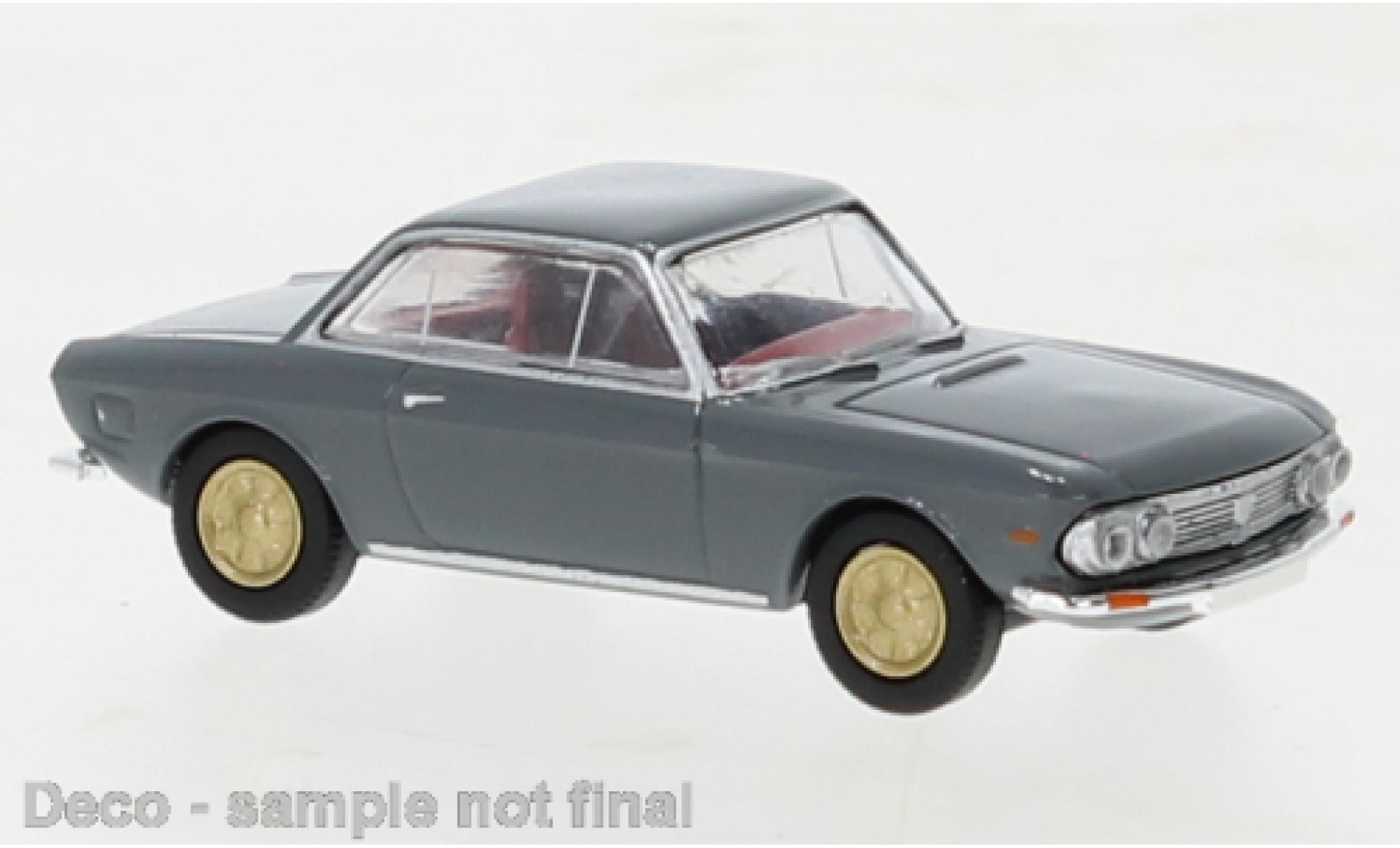 Lancia Fulvia 1/87 Brekina Coupe grey 1970 1:87 diecast model cars