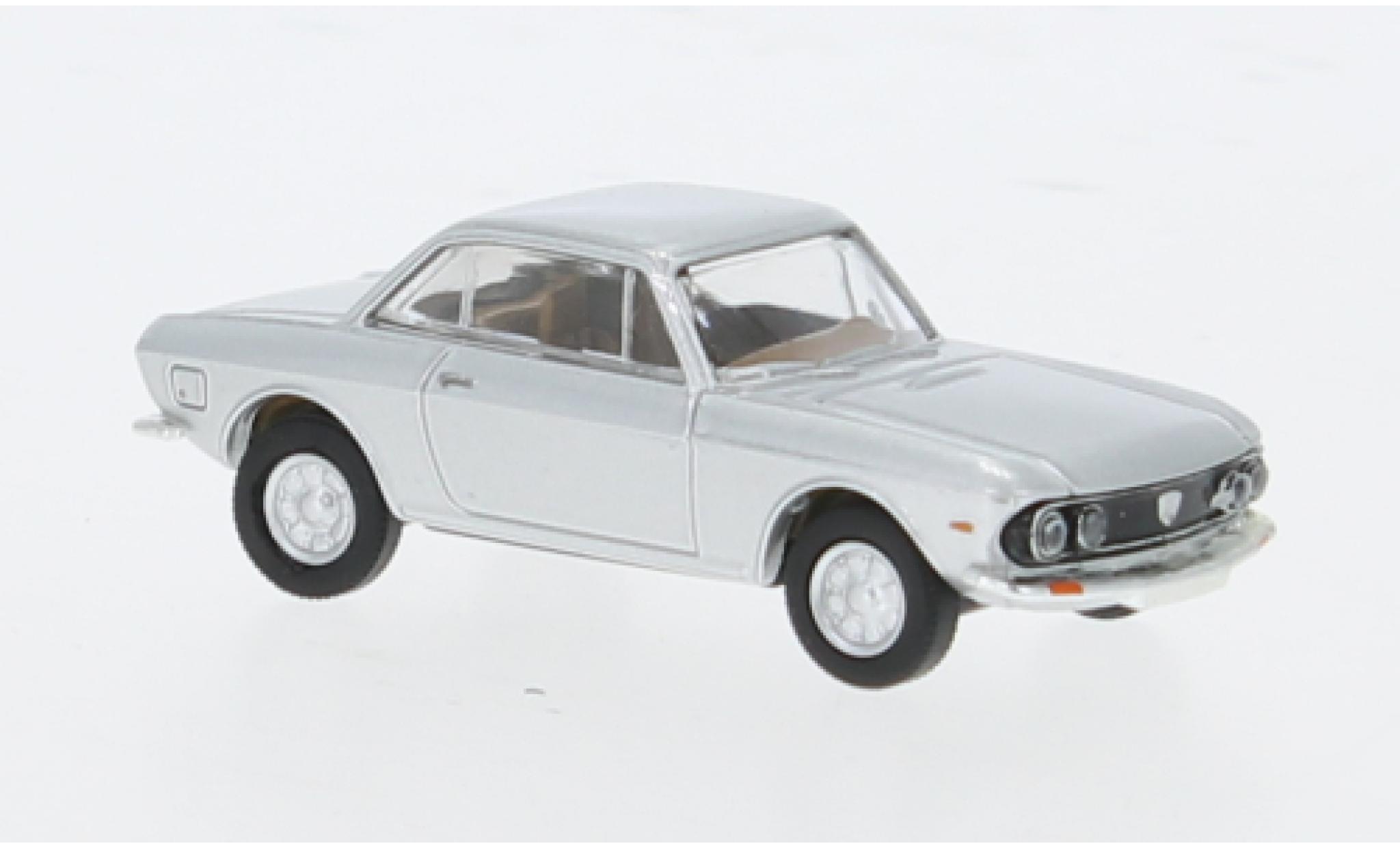 Lancia Fulvia 1/87 Brekina Coupe silver 1970 1:87 diecast model cars